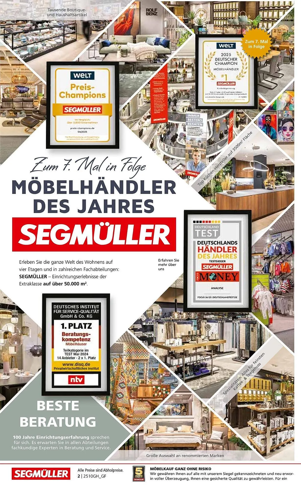 Segmüller Prospekt von 11. Oktober bis 1. November 2025 - Prospekt seite 2