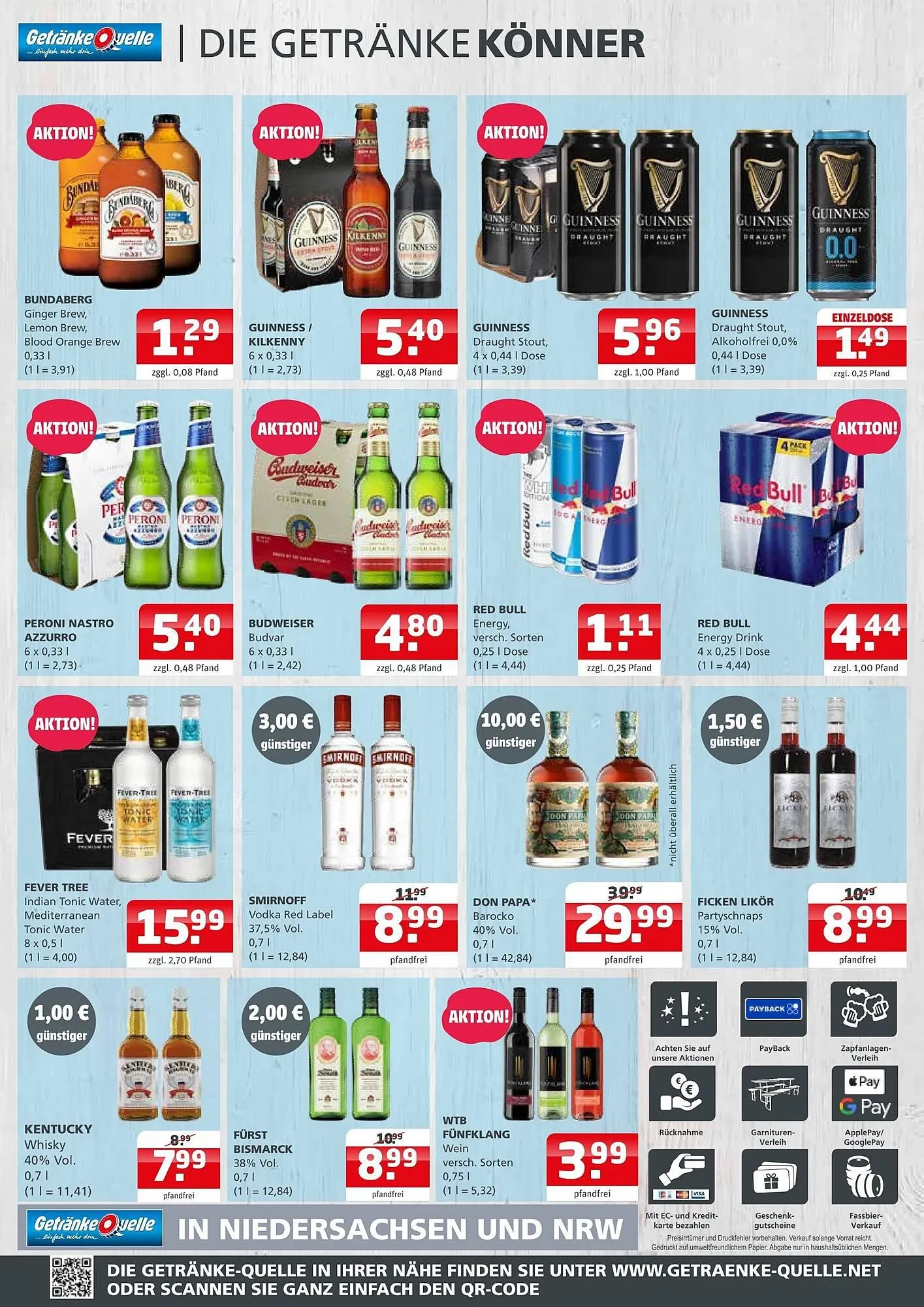 Getränke Quelle Prospekt von 2. März bis 14. März 2026 - Prospekt seite 4