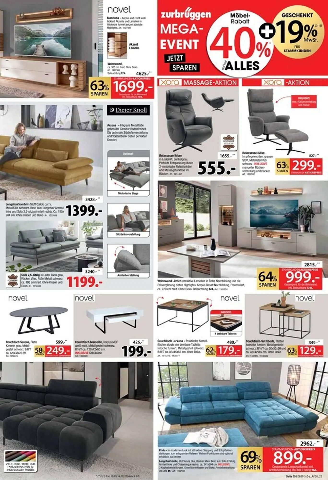 Zurbrüggen Prospekt von 19. Juli bis 2. August 2025 - Prospekt seite 5