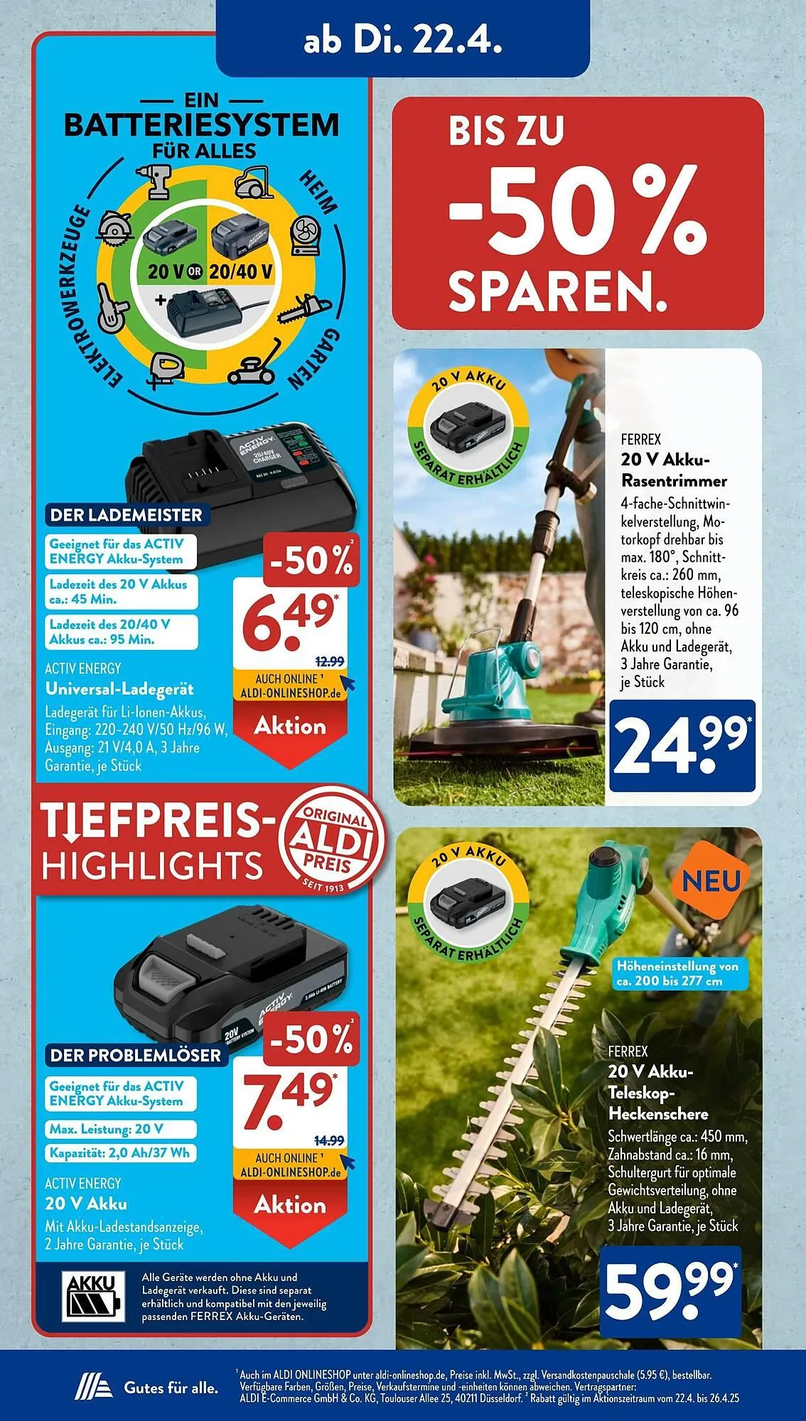 Aldi Süd Prospekt von 22. April bis 27. April 2025 - Prospekt seite 7