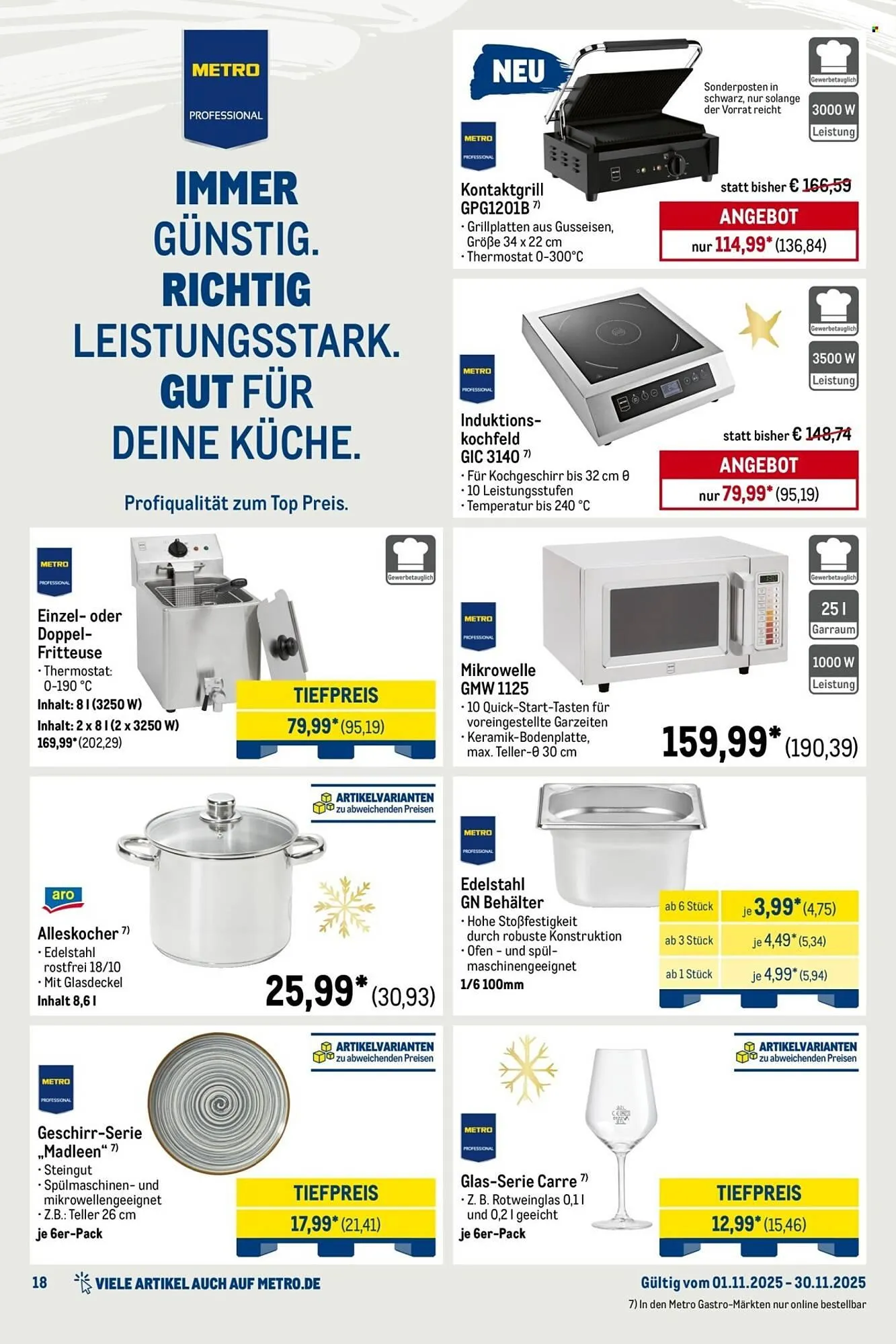 METRO Prospekt von 1. November bis 30. November 2025 - Prospekt seite 18