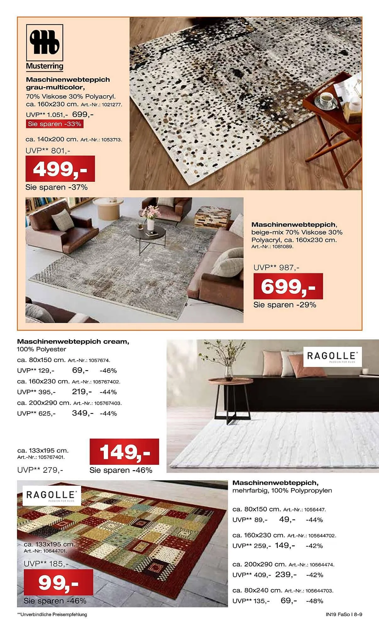 Möbel Inhofer Prospekt von 4. Juli bis 19. Juli 2025 - Prospekt seite 9