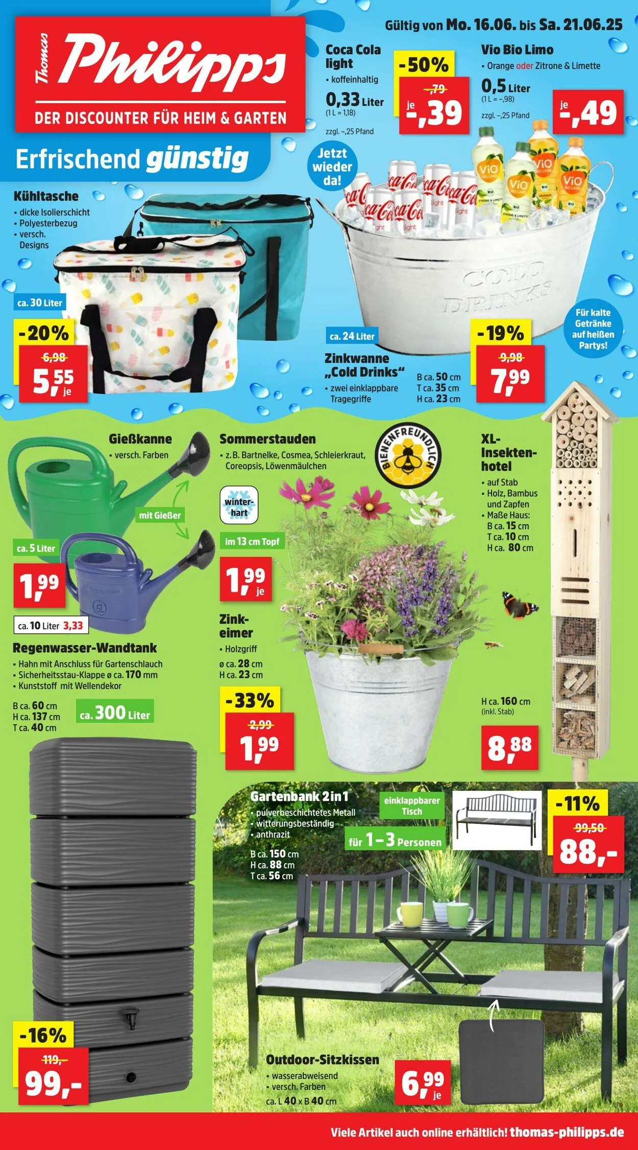 Thomas Philipps Aktueller Prospekt von 16. Juni bis 21. Juni 2025 - Prospekt seite 1