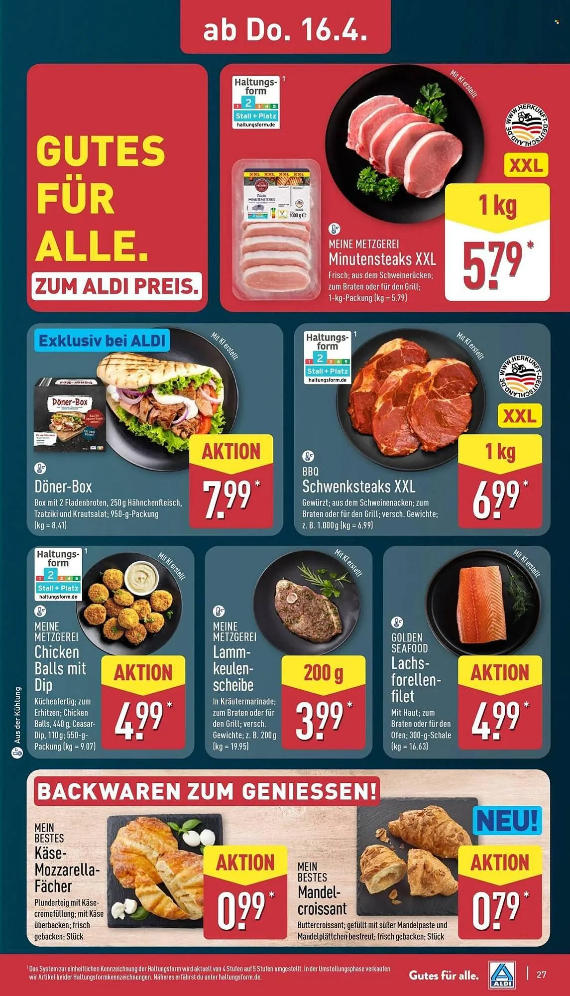 Aldi Nord Prospekt von 13. April bis 18. April 2026 - Prospekt seite 31