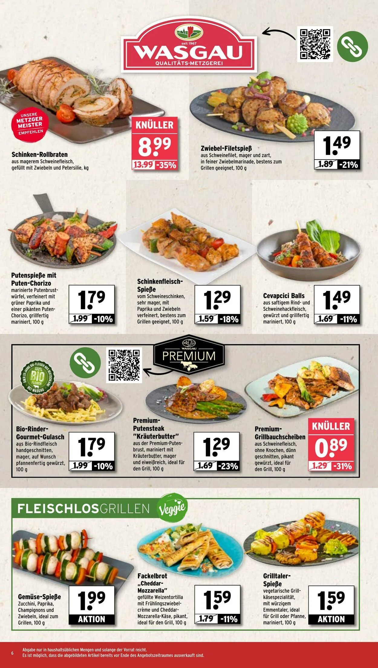 WASGAU Aktueller Prospekt von 7. September bis 21. September 2025 - Prospekt seite 6