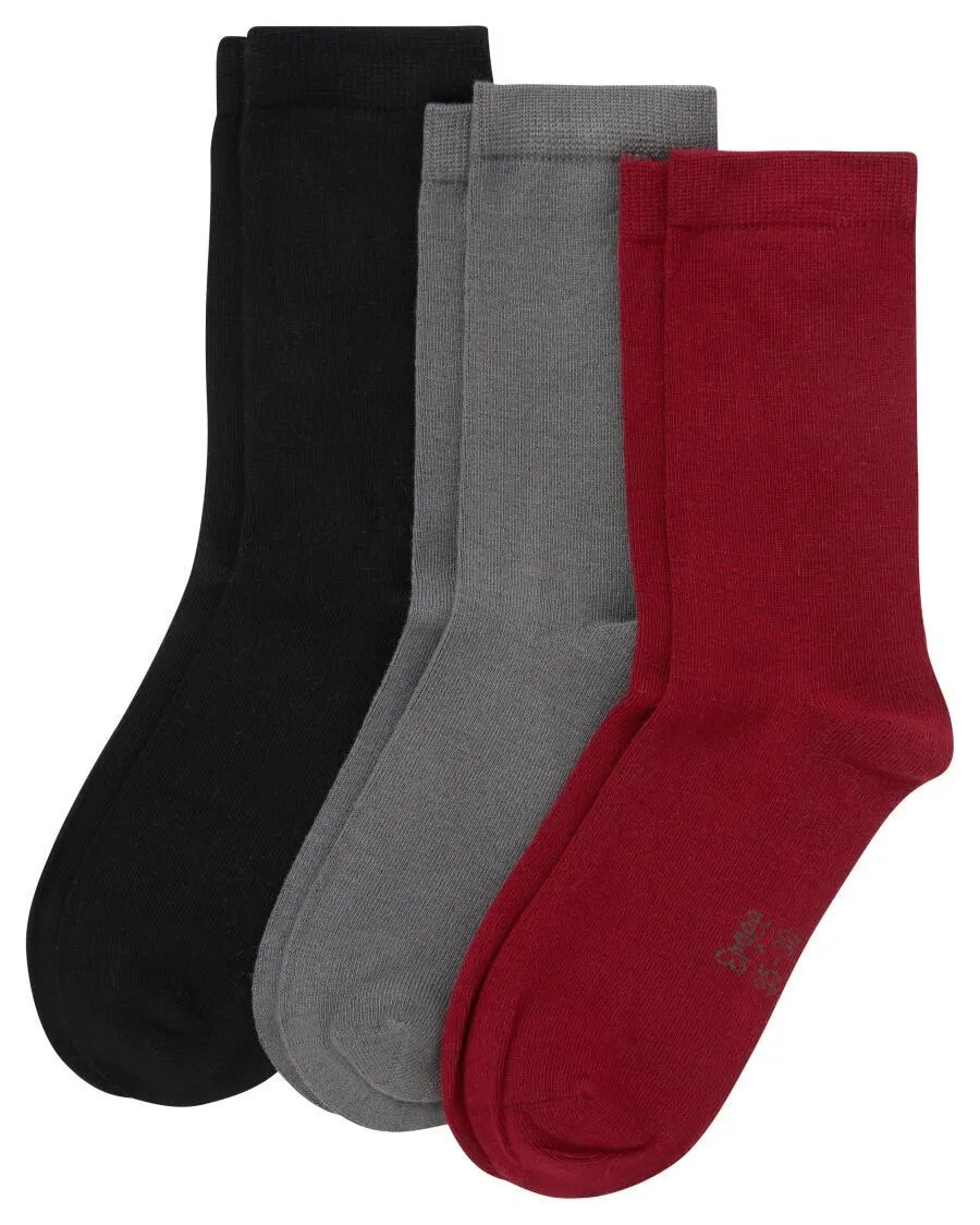 Bambussocken 3er-Pack, Ergee