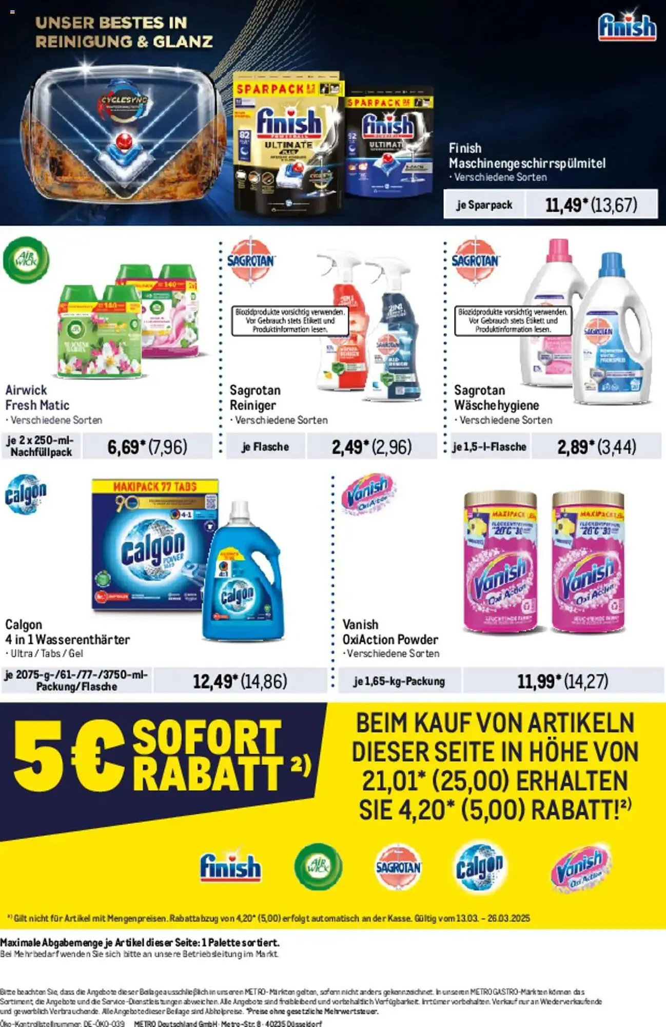 METRO Prospekt von 13. März bis 26. März 2025 - Prospekt seite 12