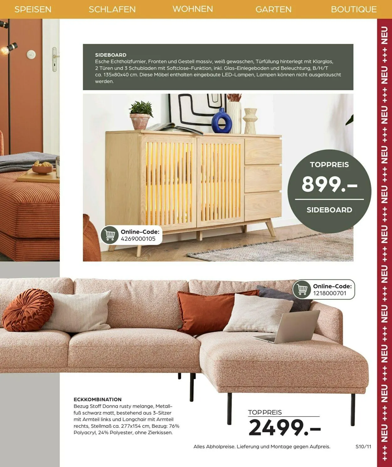 SB Möbel Boss Aktueller Prospekt von 9. April bis 23. April 2025 - Prospekt seite 11