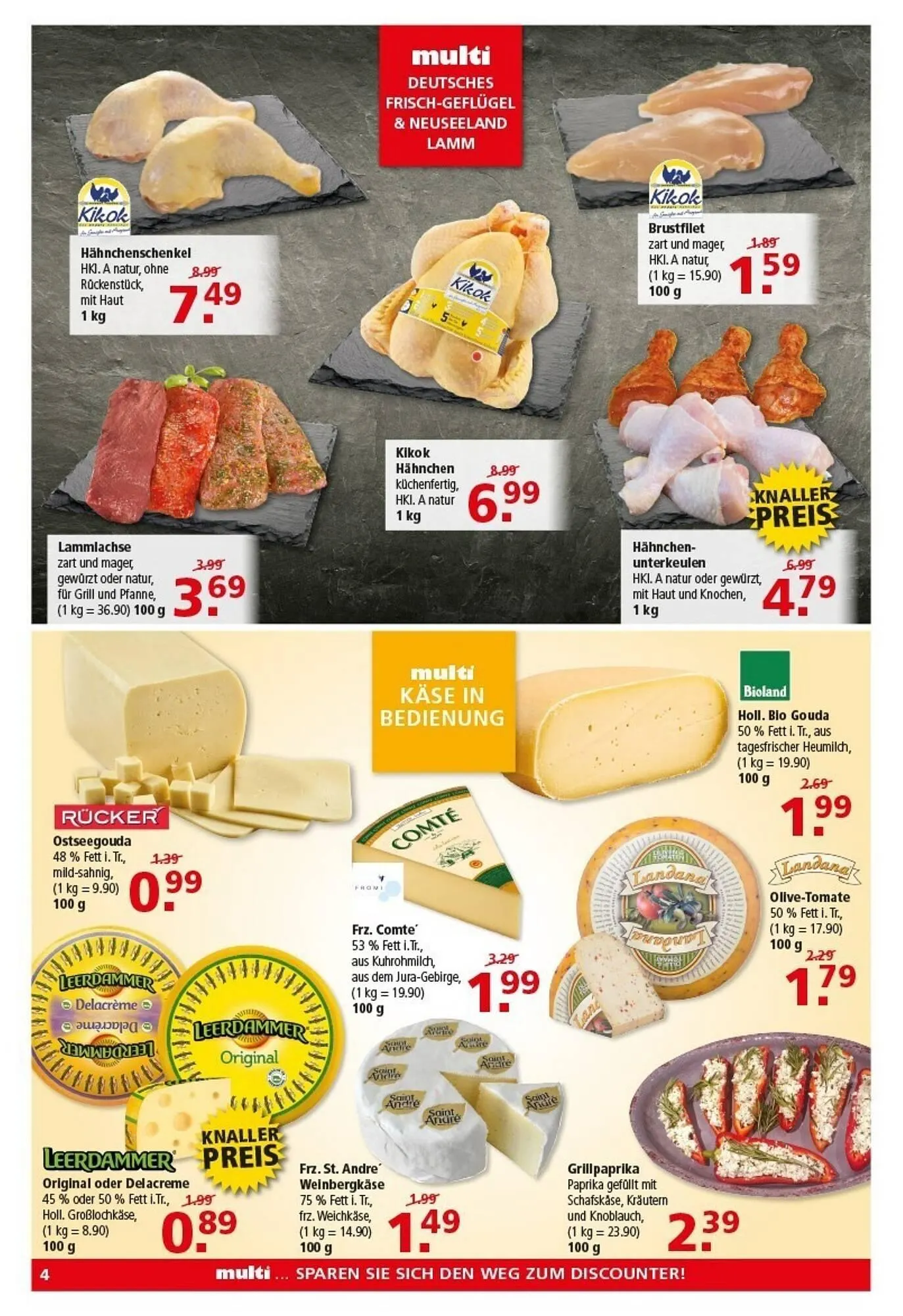 Multi Markt Prospekt von 20. April bis 25. April 2026 - Prospekt seite 4