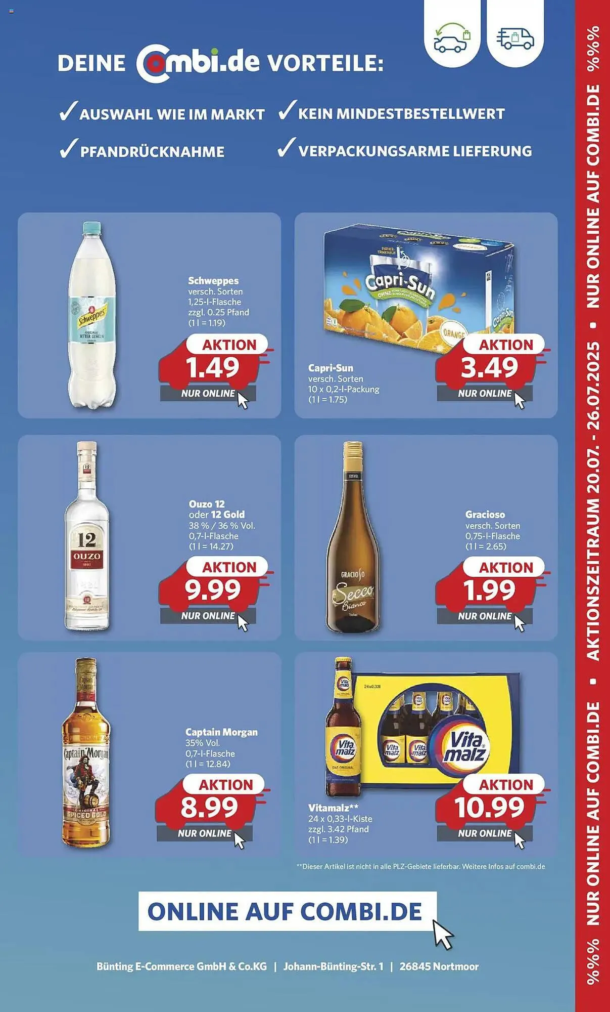 Combi Prospekt von 21. Juli bis 26. Juli 2025 - Prospekt seite 20