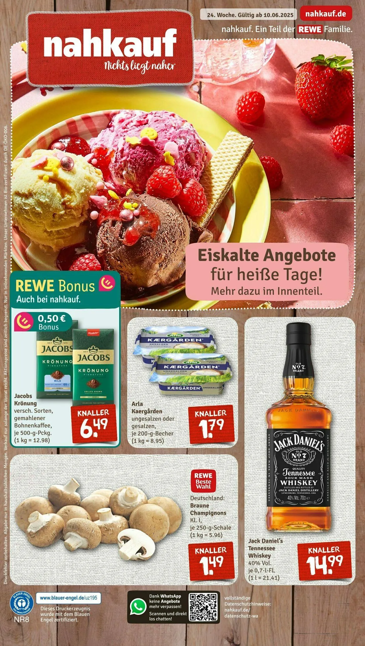 nahkauf Aktueller Prospekt von 10. Juni bis 14. Juni 2025 - Prospekt seite 1