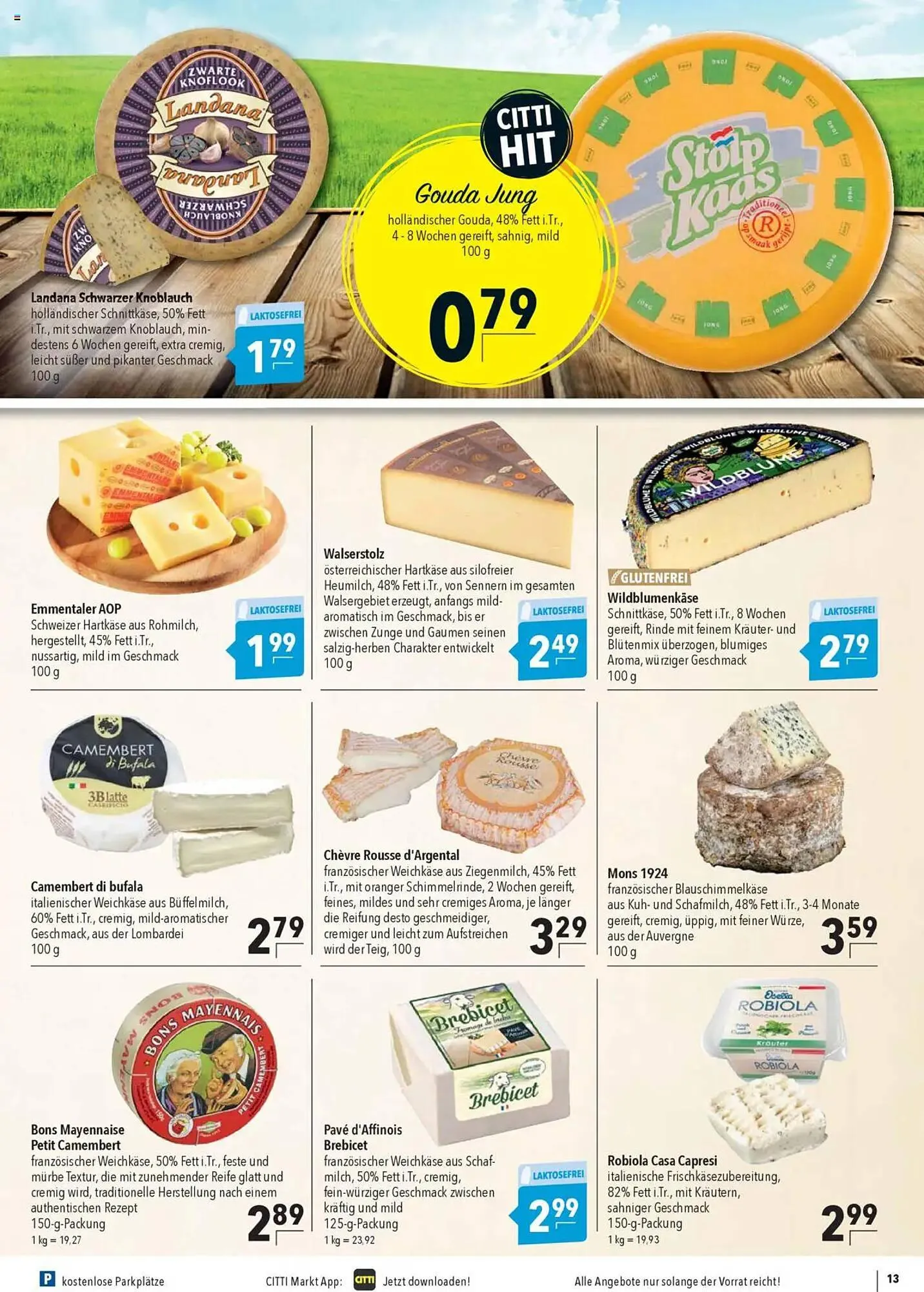 CITTI Markt Prospekt von 26. März bis 1. April 2025 - Prospekt seite 13