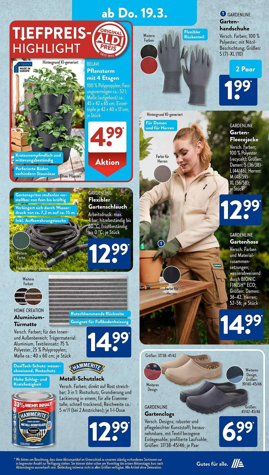 Aldi Süd Prospekt von 16. März bis 22. März 2026 - Prospekt seite 9