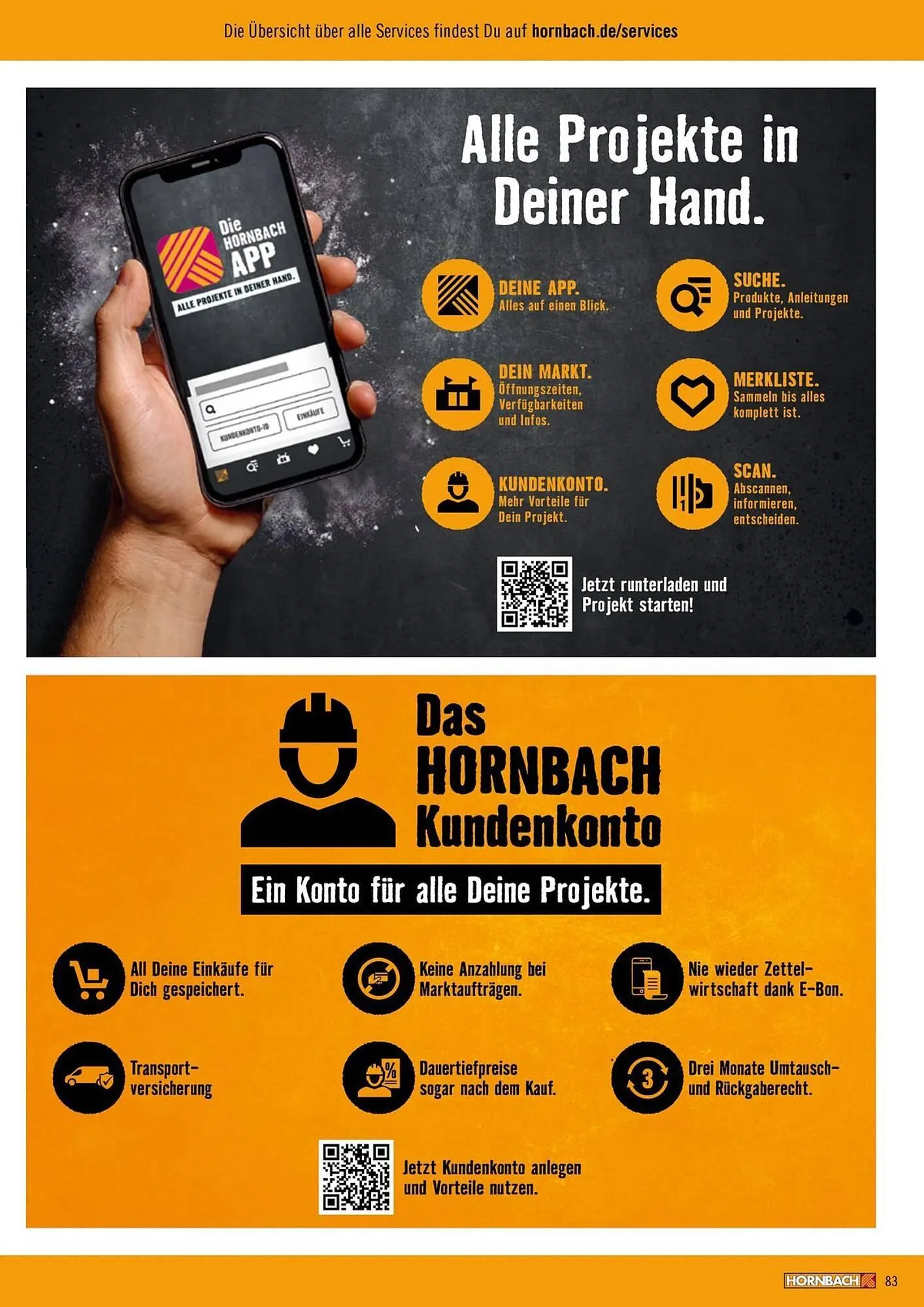 Hornbach Prospekt von 9. April bis 15. April 2025 - Prospekt seite 83