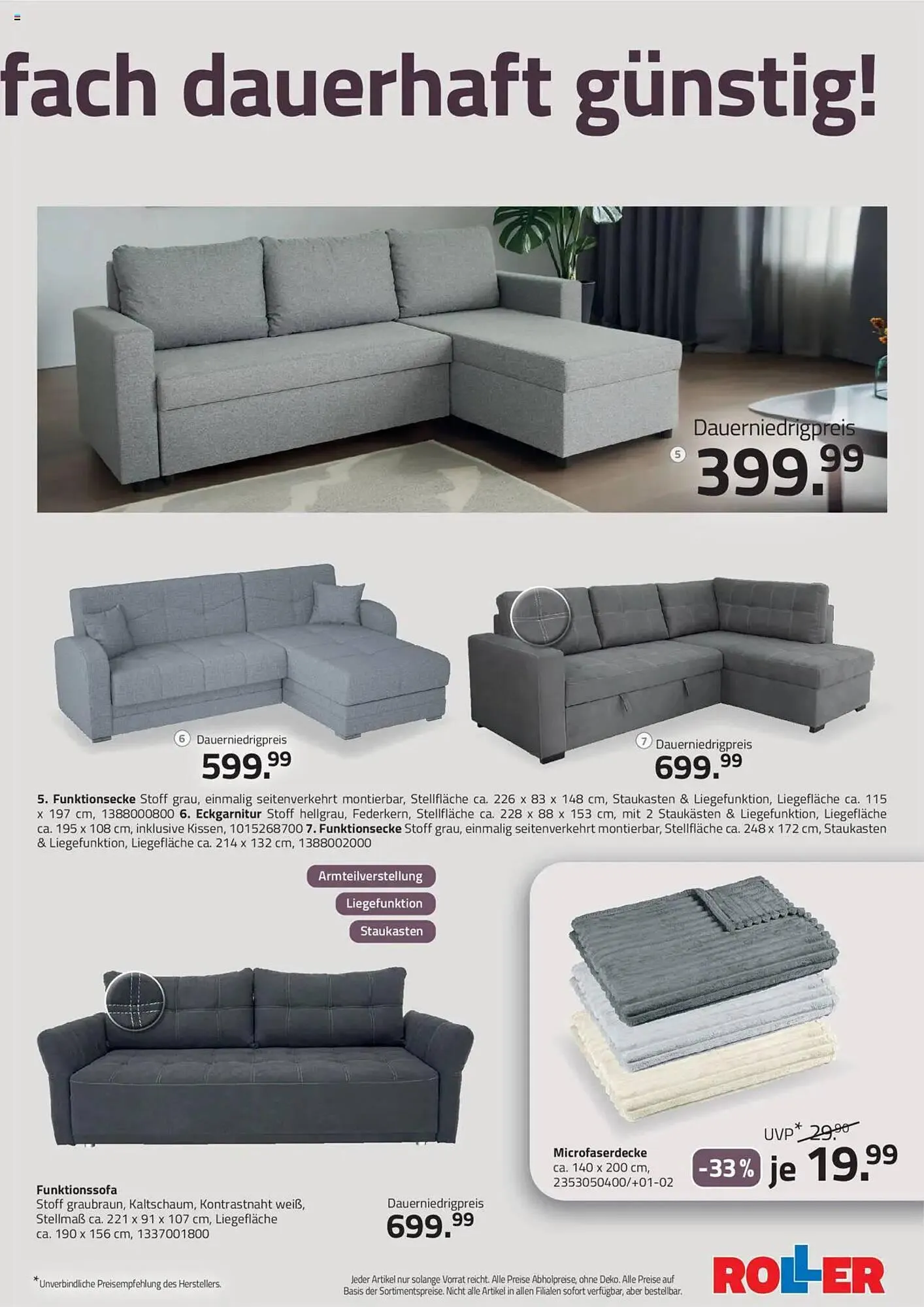 ROLLER Prospekt von 28. September bis 31. Dezember 2025 - Prospekt seite 3
