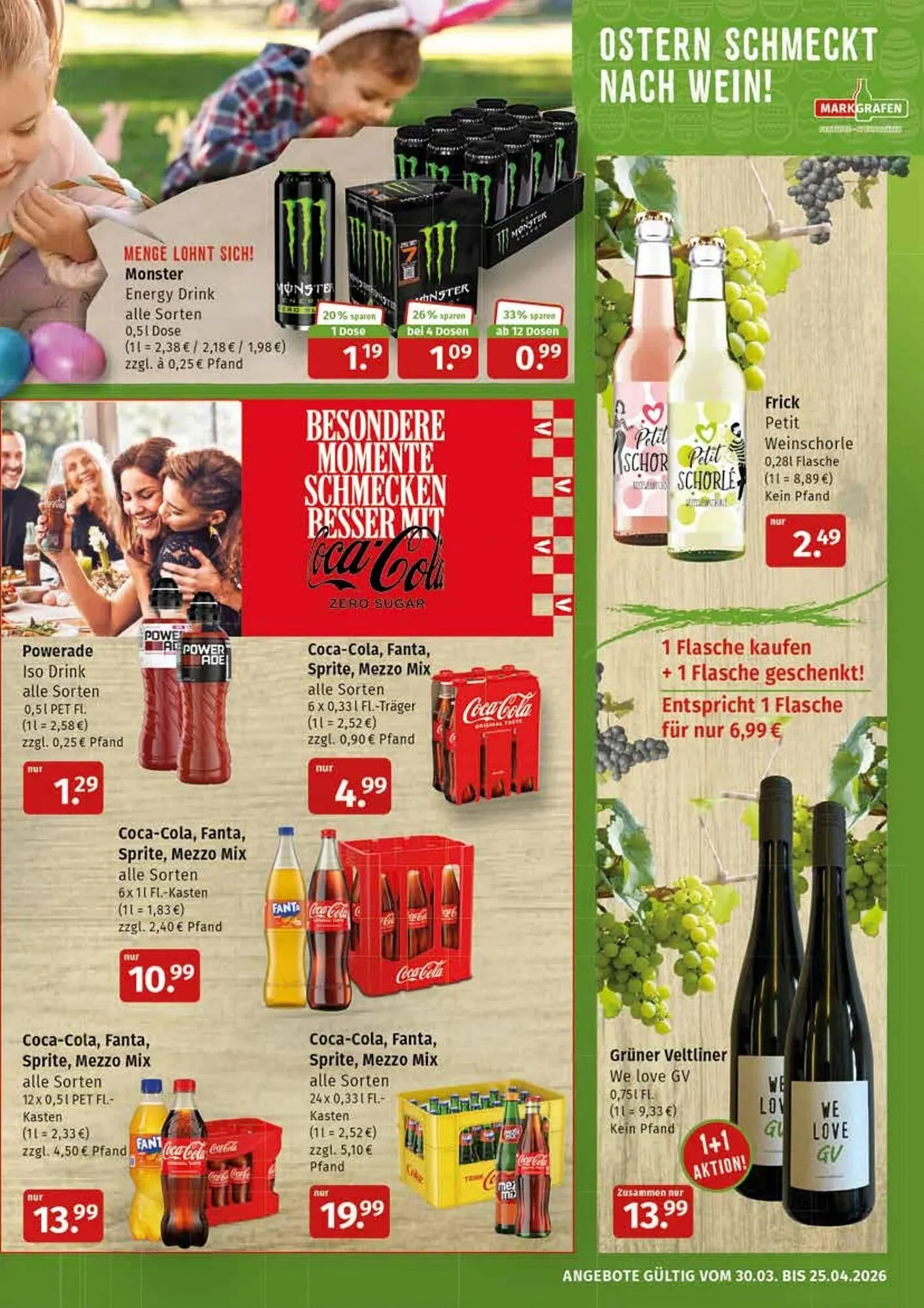Markgrafen Prospekt von 30. März bis 26. April 2026 - Prospekt seite 7