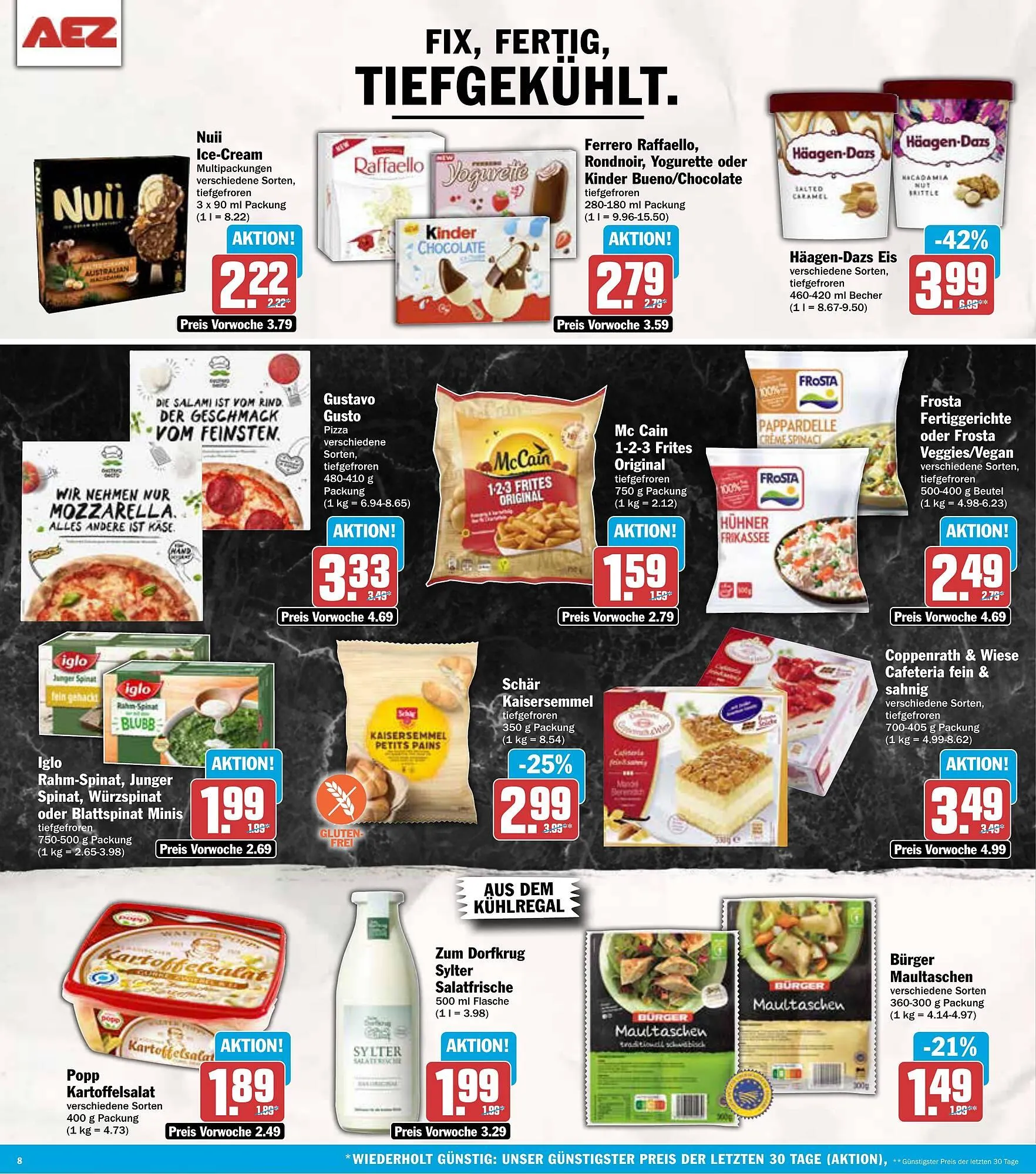 AEZ Prospekt von 31. März bis 5. April 2025 - Prospekt seite 8
