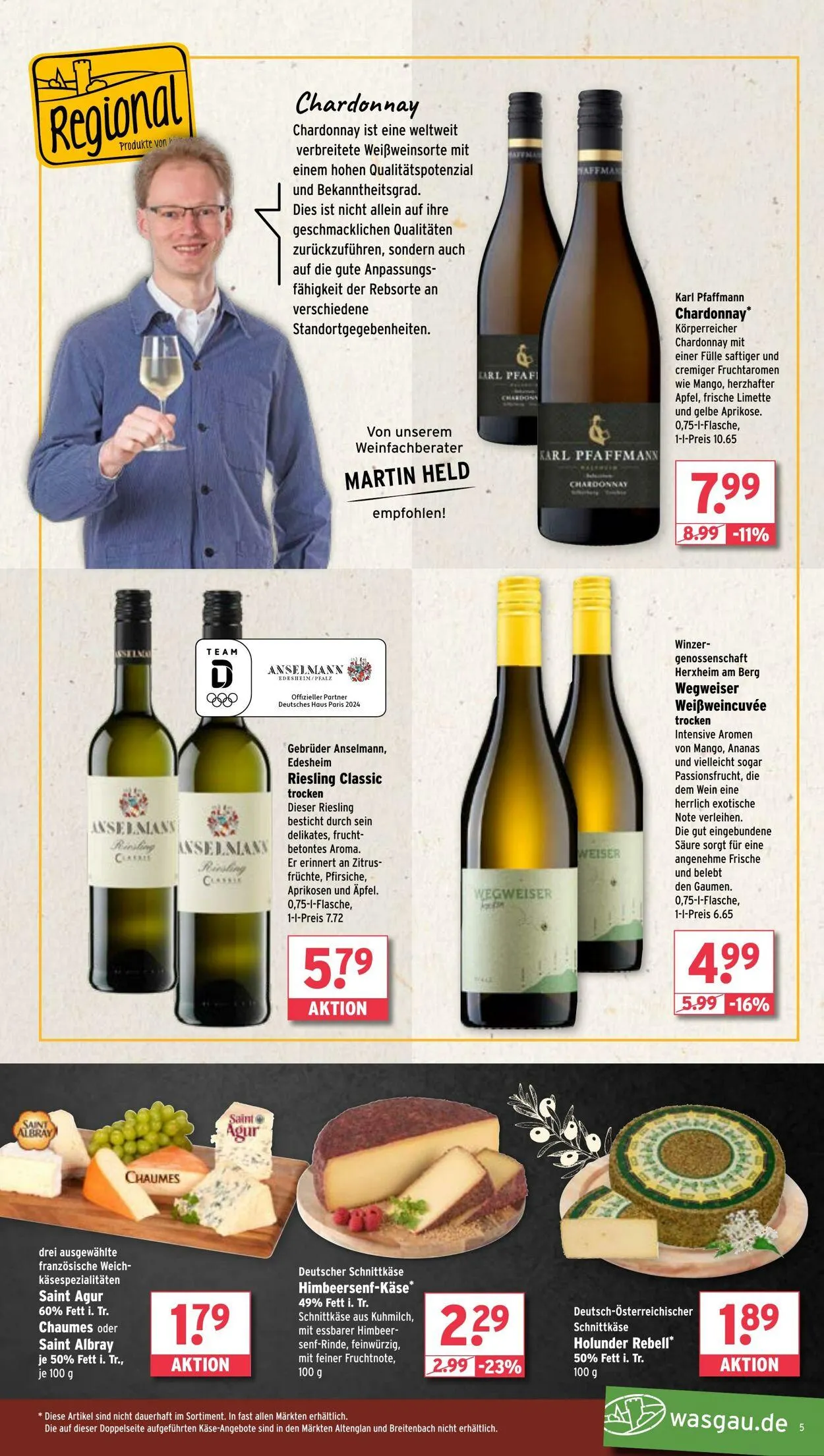 WASGAU Aktueller Prospekt von 10. August bis 24. August 2025 - Prospekt seite 5