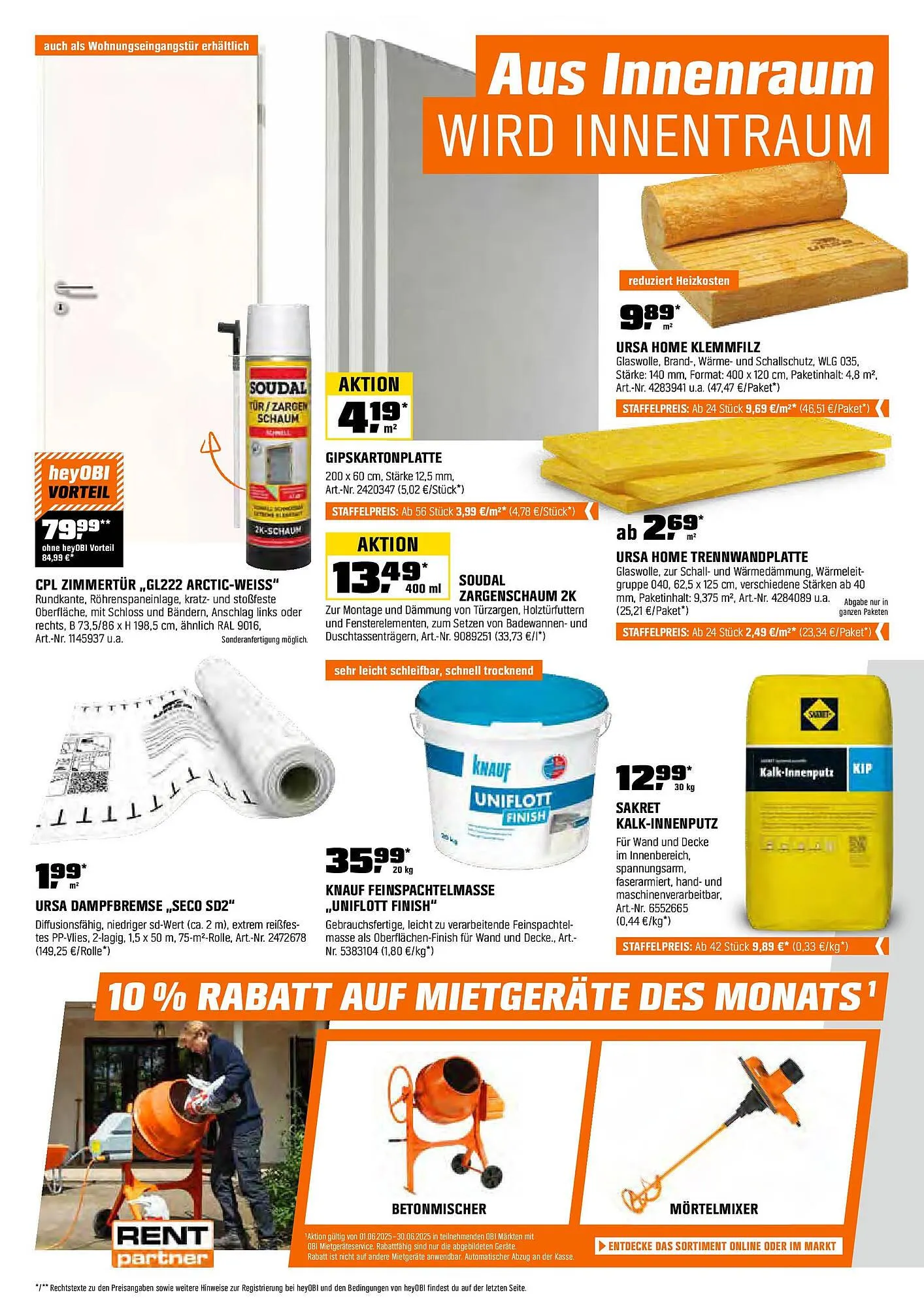 OBI Prospekt von 31. Mai bis 15. Juni 2025 - Prospekt seite 16