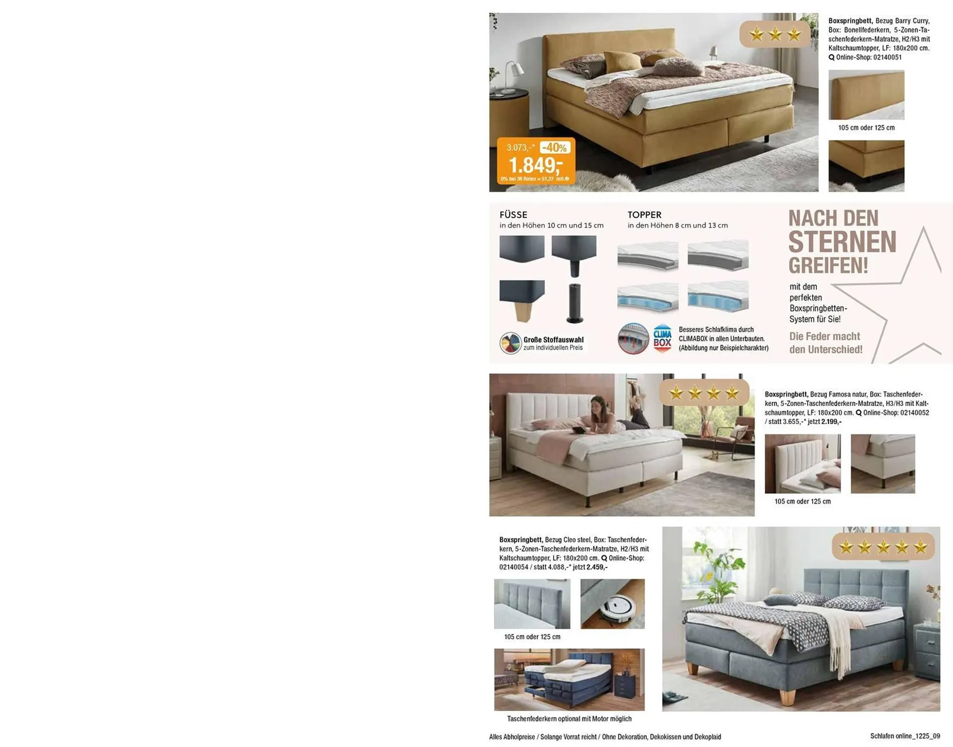 Opti Wohnwelt Prospekt von 5. Dezember bis 31. Januar 2026 - Prospekt seite 9