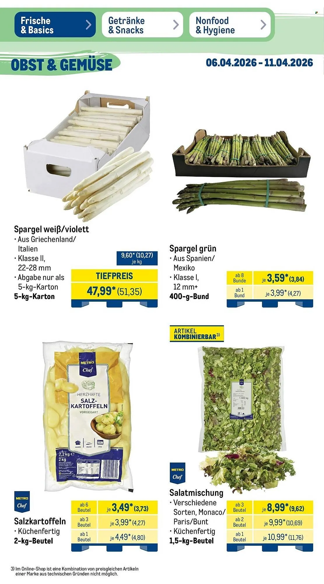 METRO Prospekt von 6. April bis 11. April 2026 - Prospekt seite 12