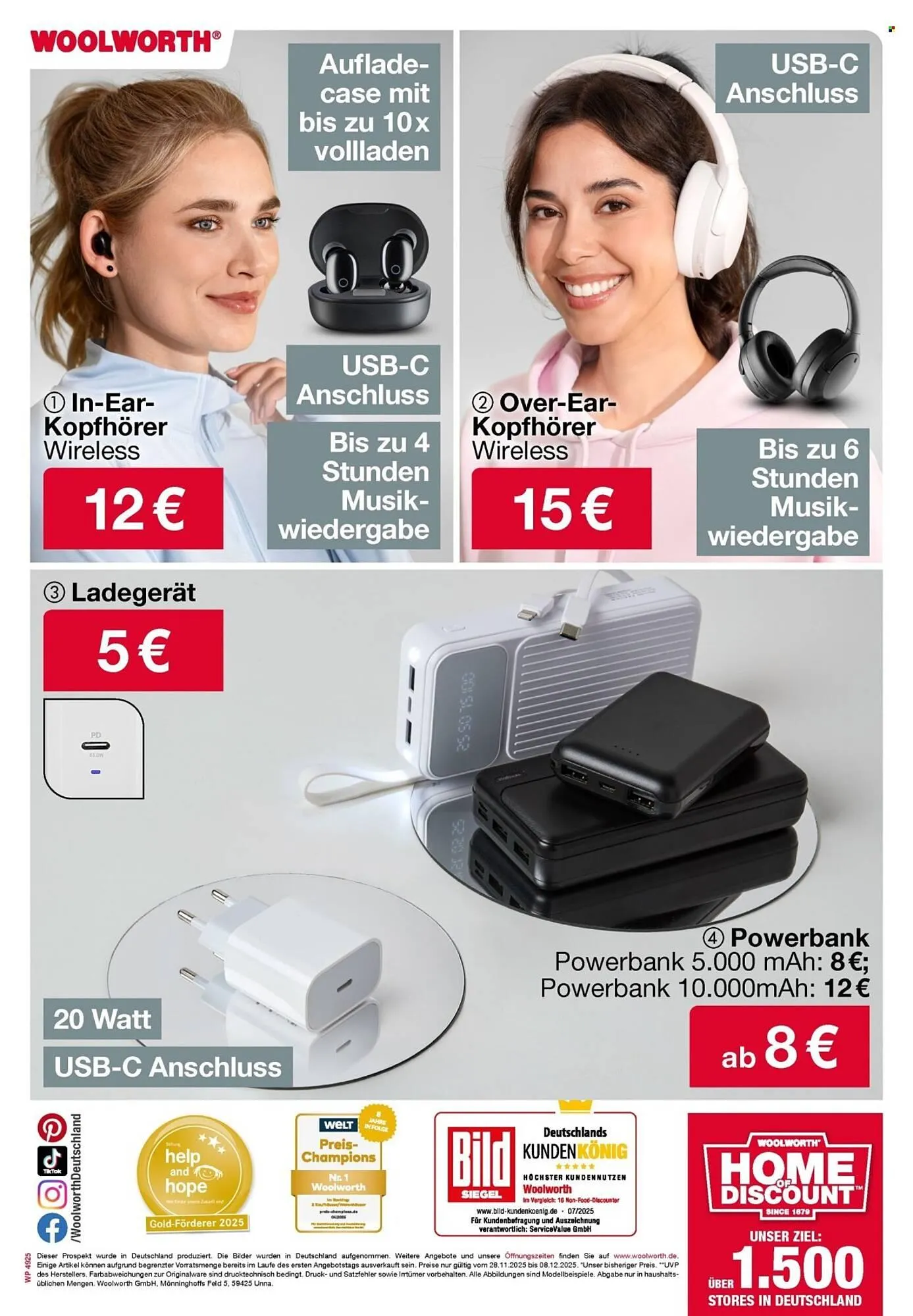 Woolworth Prospekt von 28. November bis 8. Dezember 2025 - Prospekt seite 22