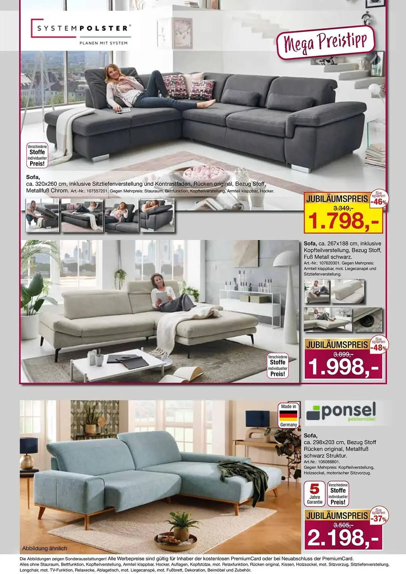 Möbel Inhofer Prospekt von 16. April bis 2. Mai 2026 - Prospekt seite 4