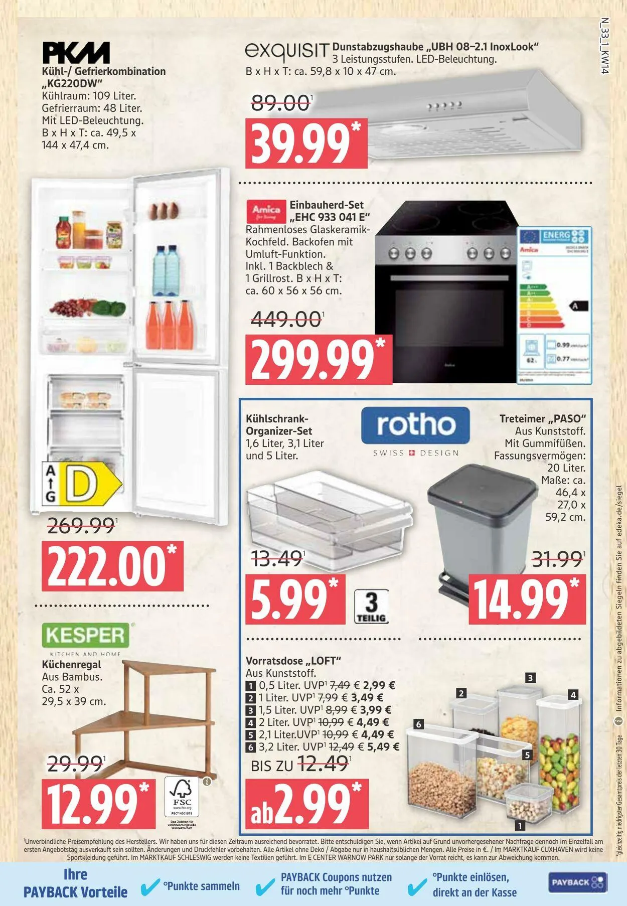 Marktkauf Aktueller Prospekt von 31. März bis 5. April 2025 - Prospekt seite 33