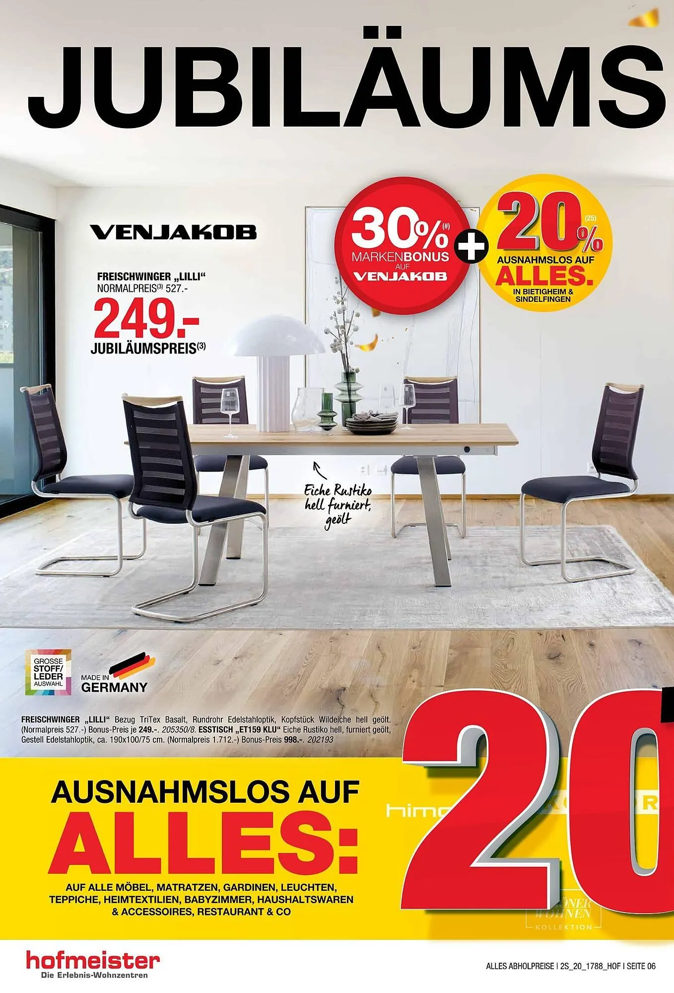 Hofmeister Prospekt von 21. Mai bis 31. Mai 2025 - Prospekt seite 6