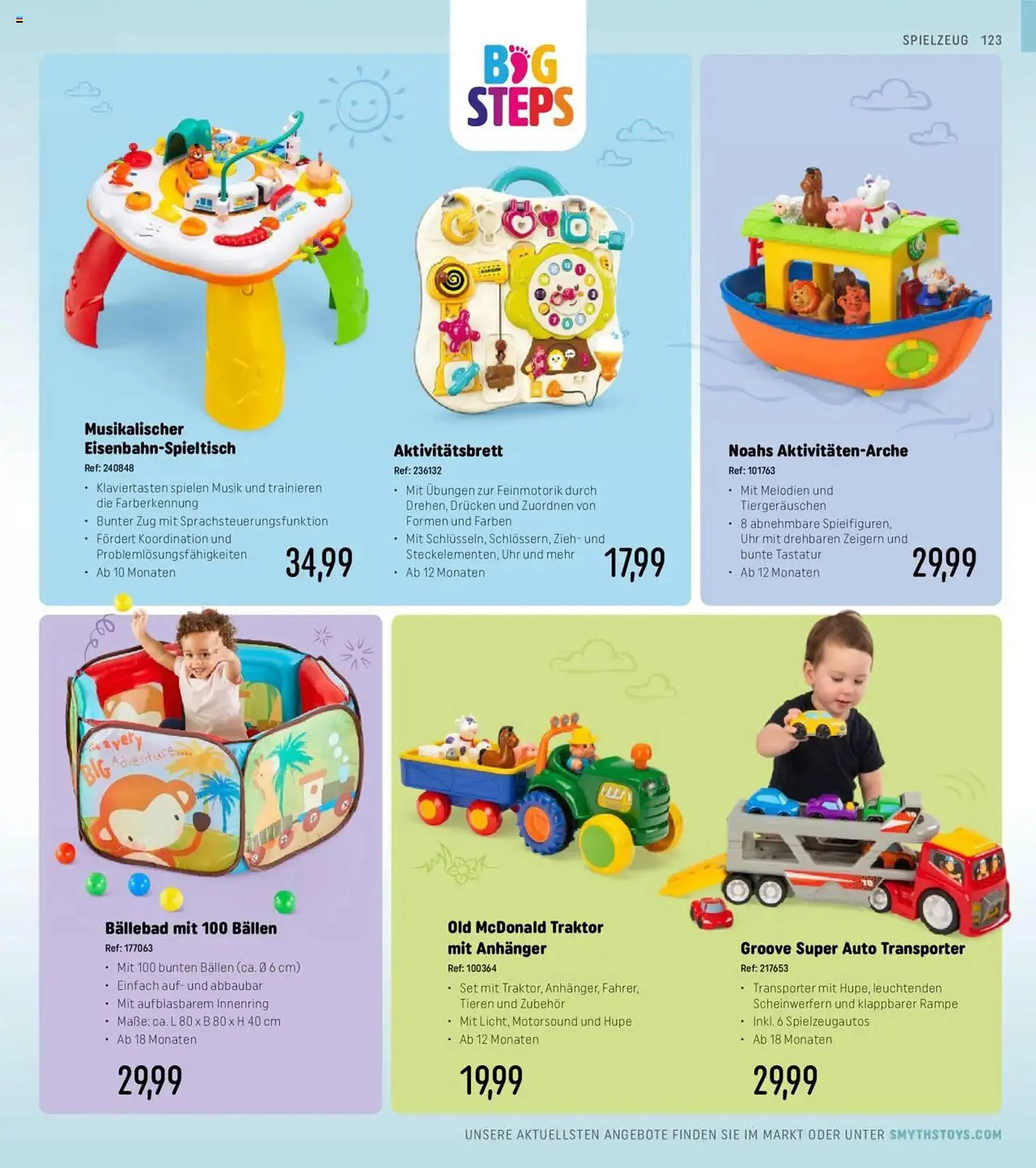 Smyths Toys Prospekt von 26. März bis 30. Juni 2025 - Prospekt seite 123