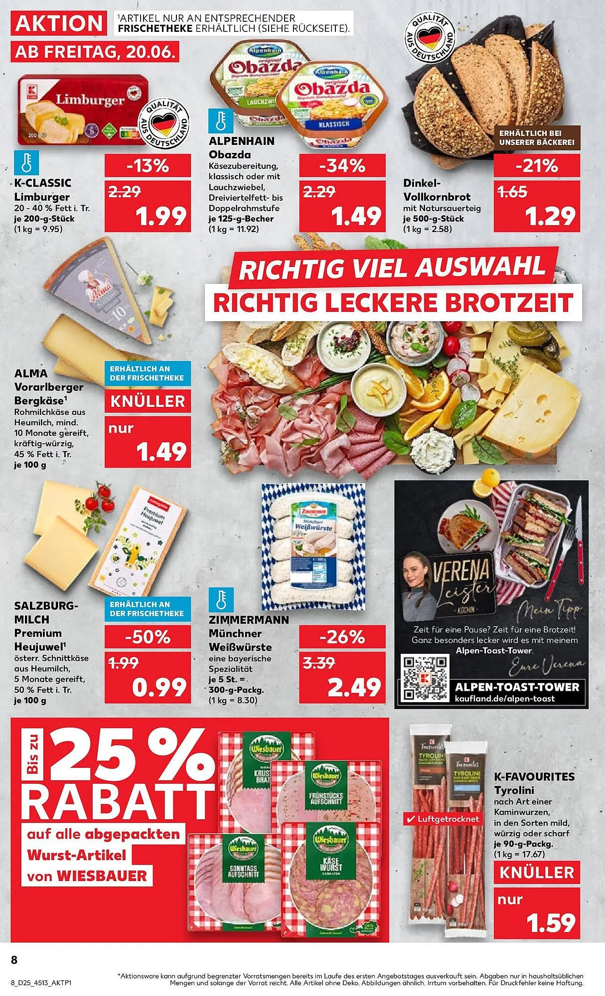 Kaufland Prospekt von 22. Juni bis 25. Juni 2025 - Prospekt seite 25