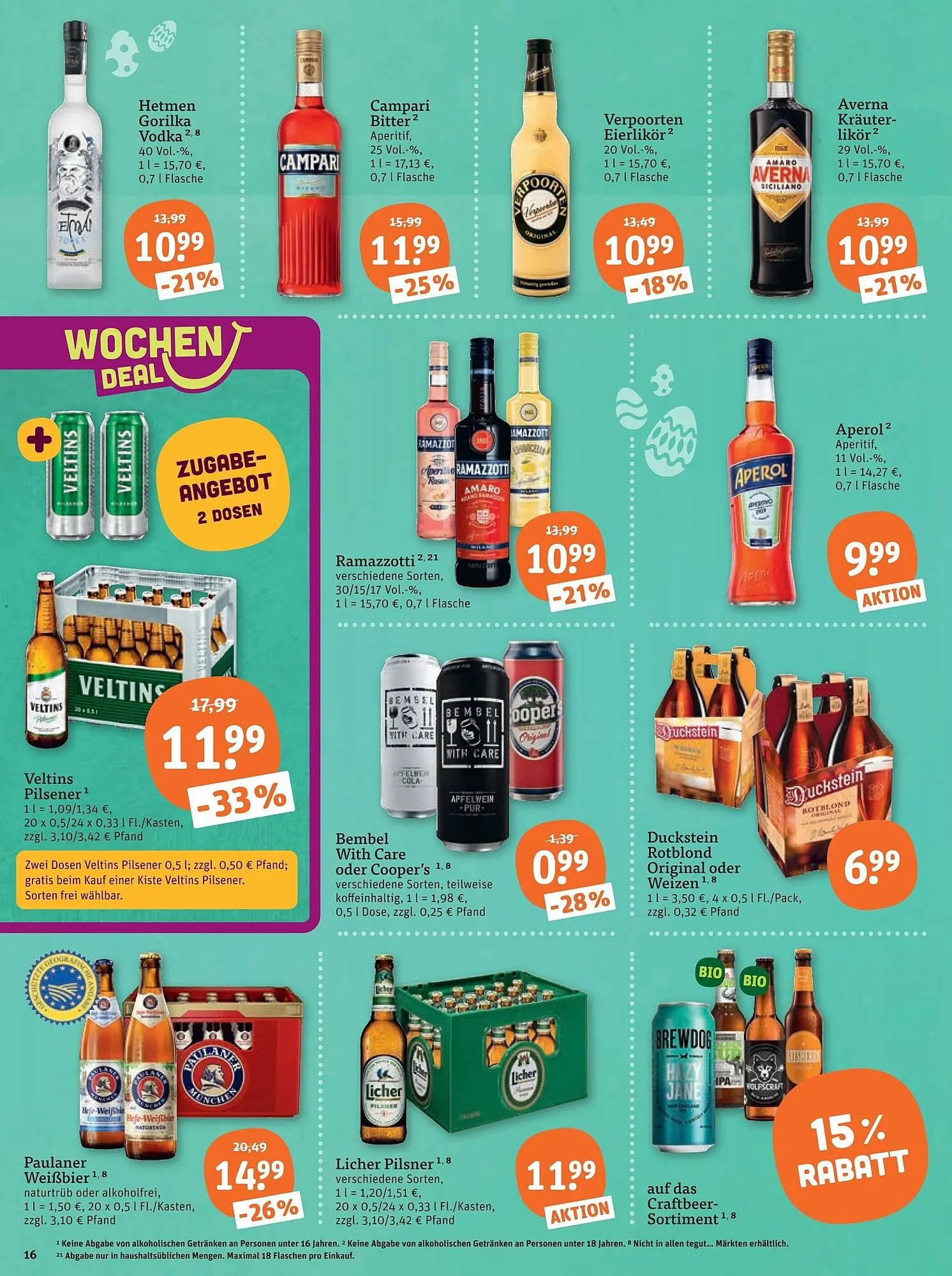 Tegut Prospekt von 30. März bis 4. April 2026 - Prospekt seite 18