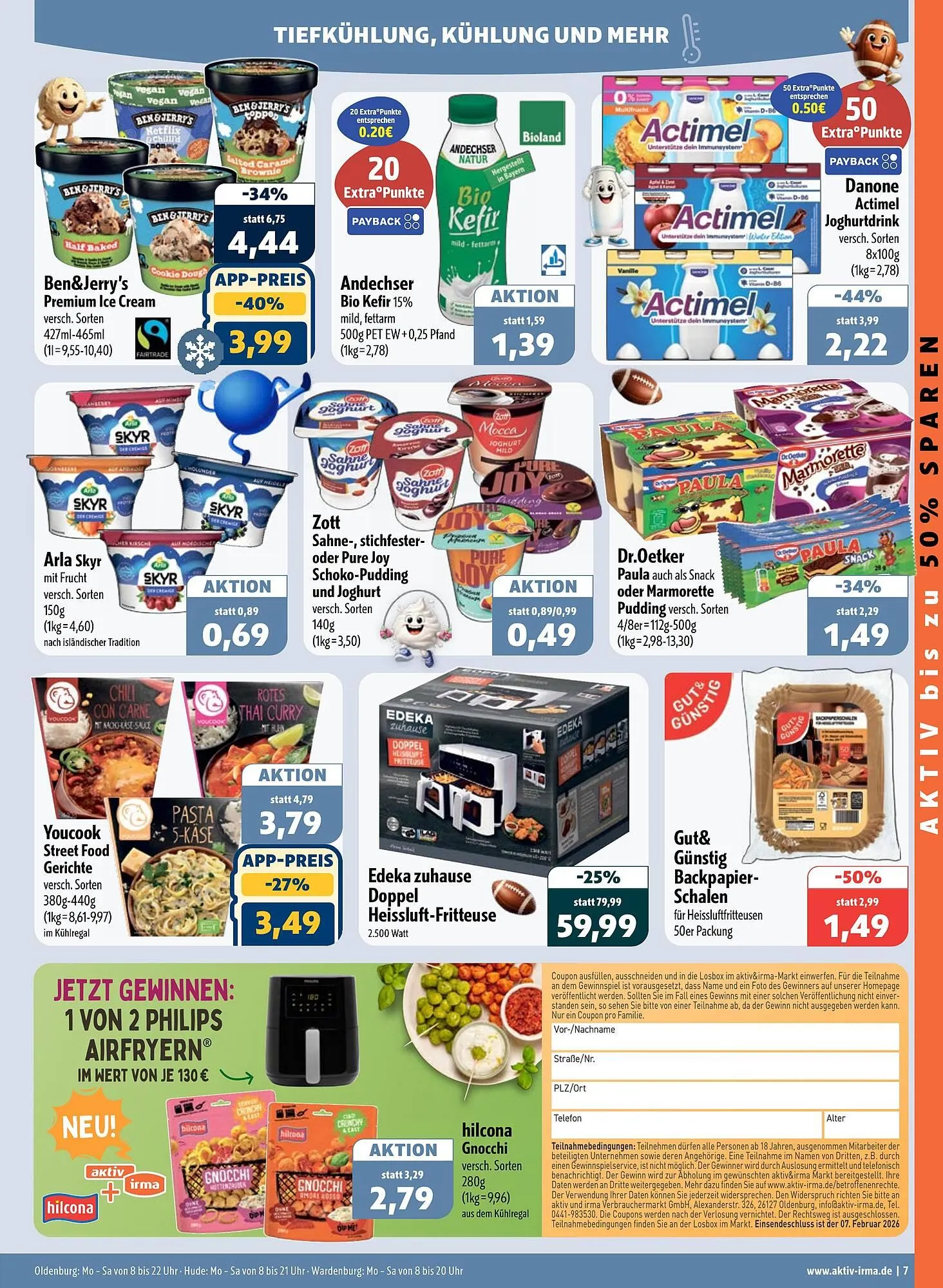Aktiv Irma Prospekt von 2. Februar bis 7. Februar 2026 - Prospekt seite 7