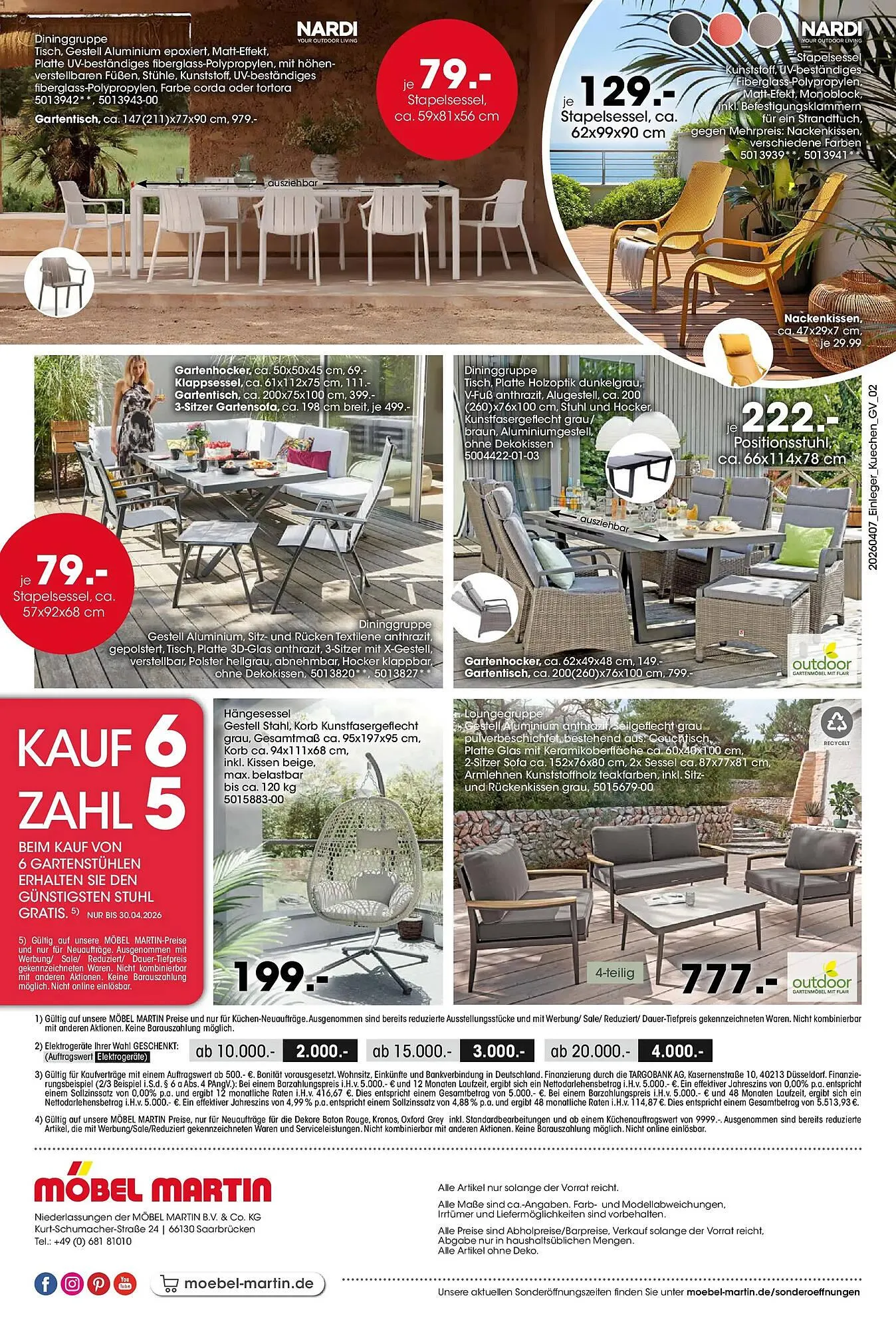 Möbel Martin Prospekt von 6. April bis 30. April 2026 - Prospekt seite 2