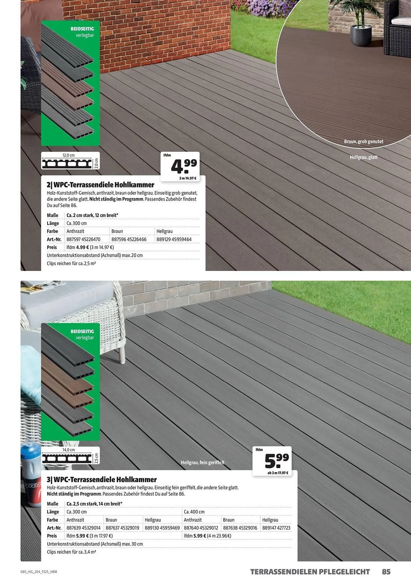 Hagebau Prospekt von 19. September bis 31. Dezember 2025 - Prospekt seite 85