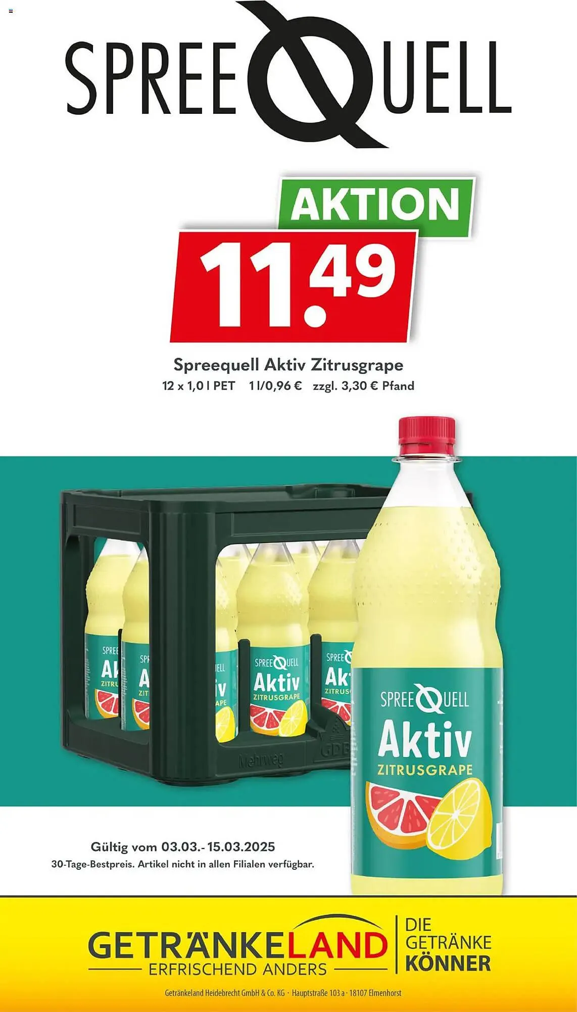 Getränkeland Prospekt von 3. März bis 15. März 2025 - Prospekt seite 8