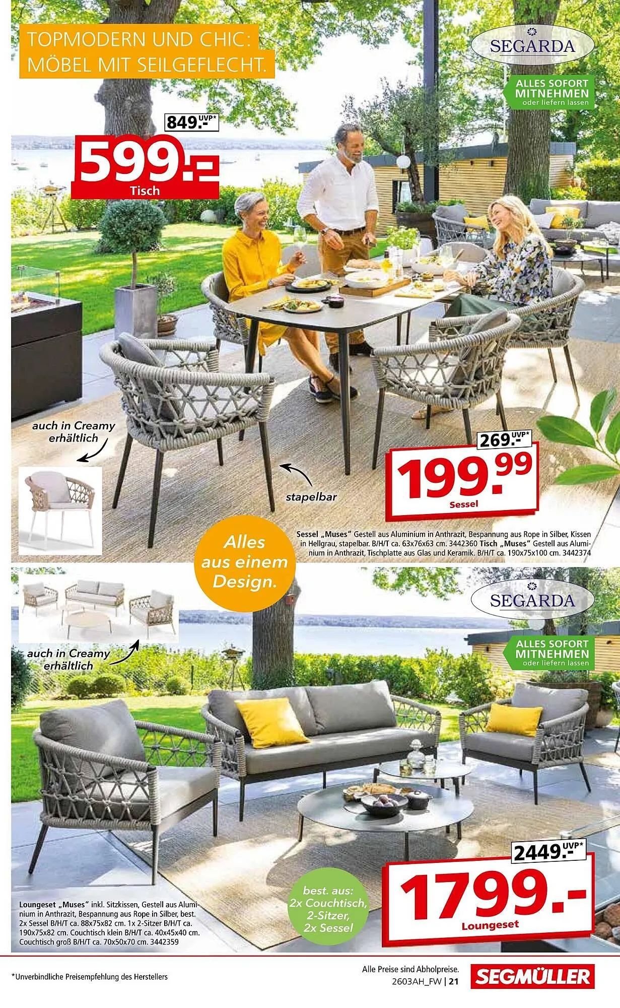 Segmüller Prospekt von 7. März bis 10. April 2026 - Prospekt seite 21