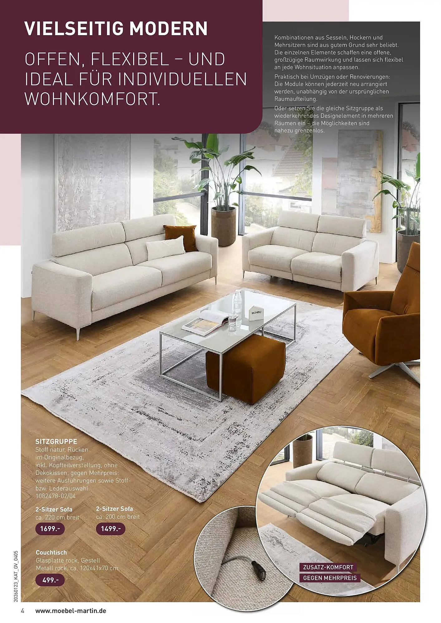 Möbel Martin Prospekt von 22. Januar bis 31. März 2026 - Prospekt seite 4