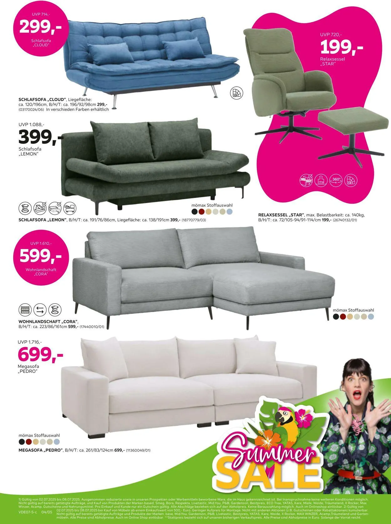 Mömax Aktueller Prospekt von 7. Juli bis 15. Juli 2025 - Prospekt seite 4