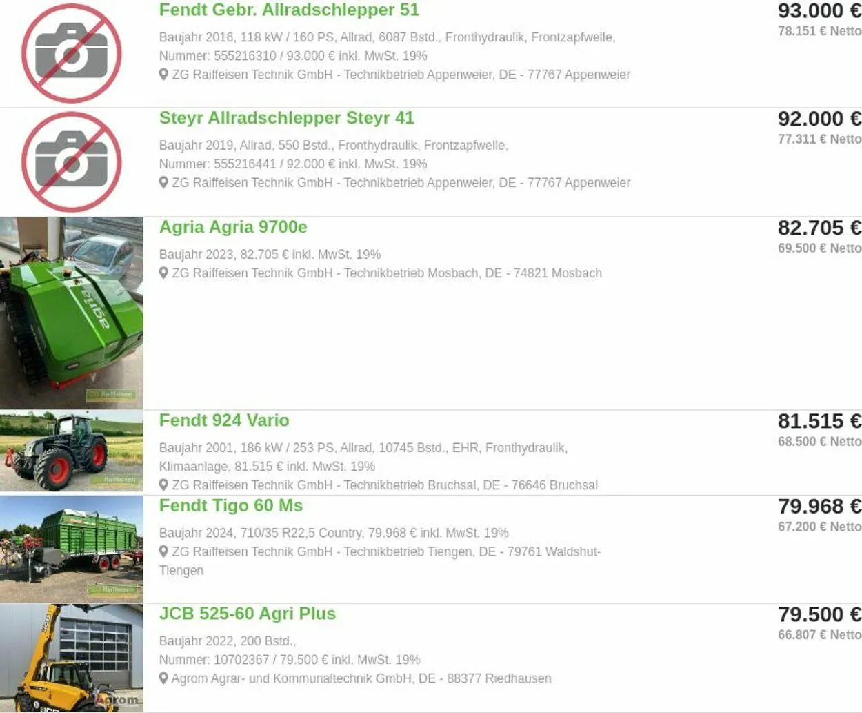 ZG Raiffeisen Aktueller Prospekt von 31. März bis 9. April 2025 - Prospekt seite 4