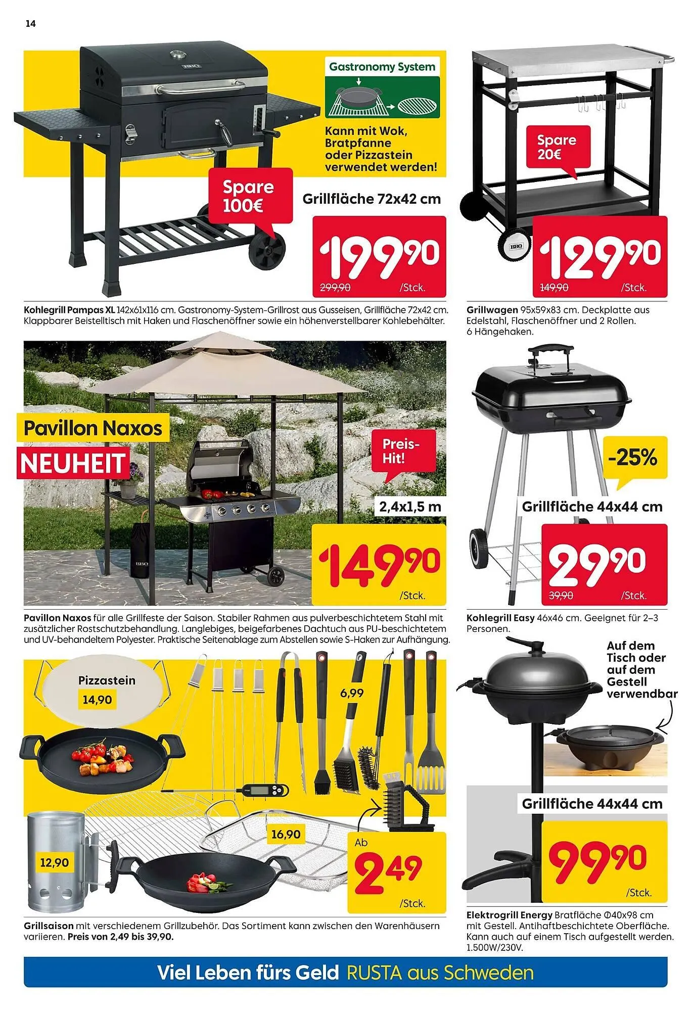 Rusta Prospekt von 17. Mai bis 23. Mai 2025 - Prospekt seite 14