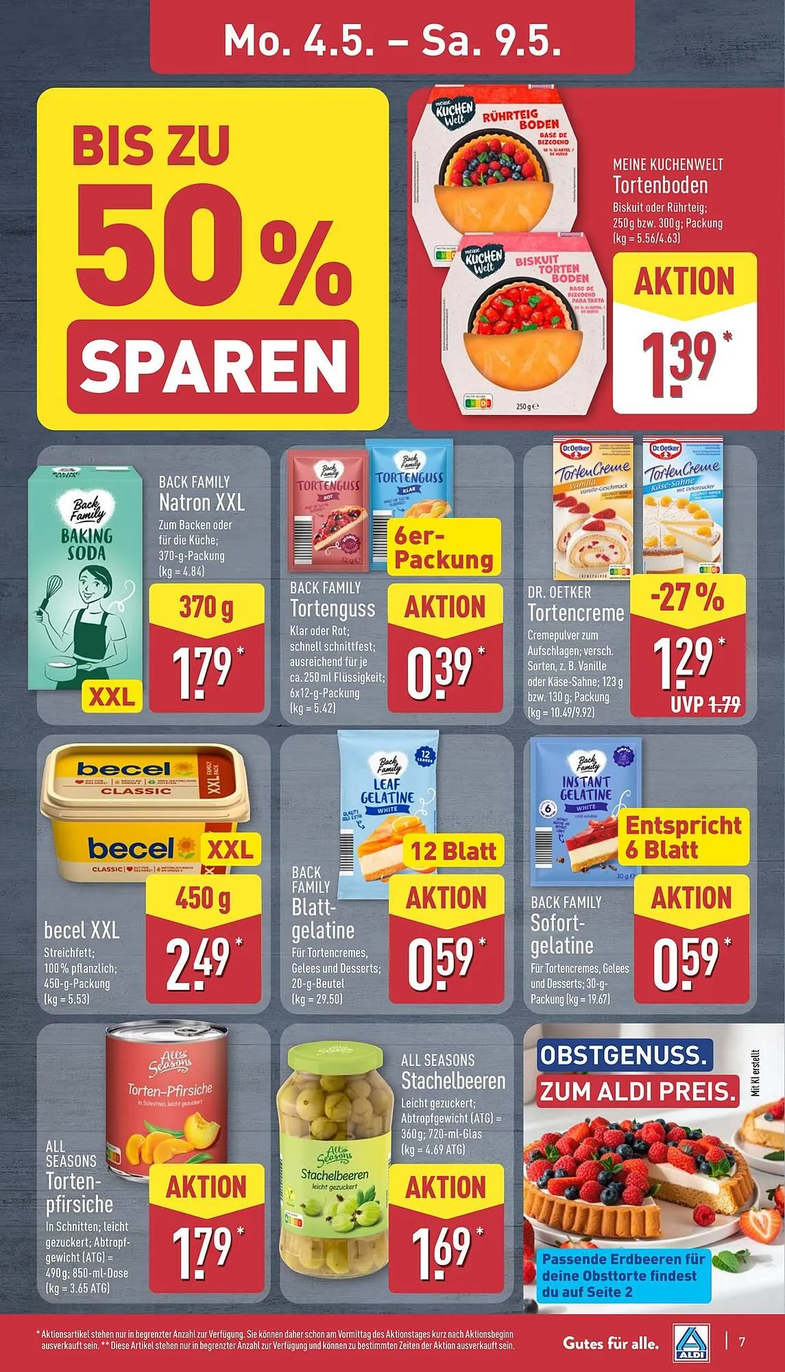 Aldi Nord Prospekt von 4. Mai bis 9. Mai 2026 - Prospekt seite 7