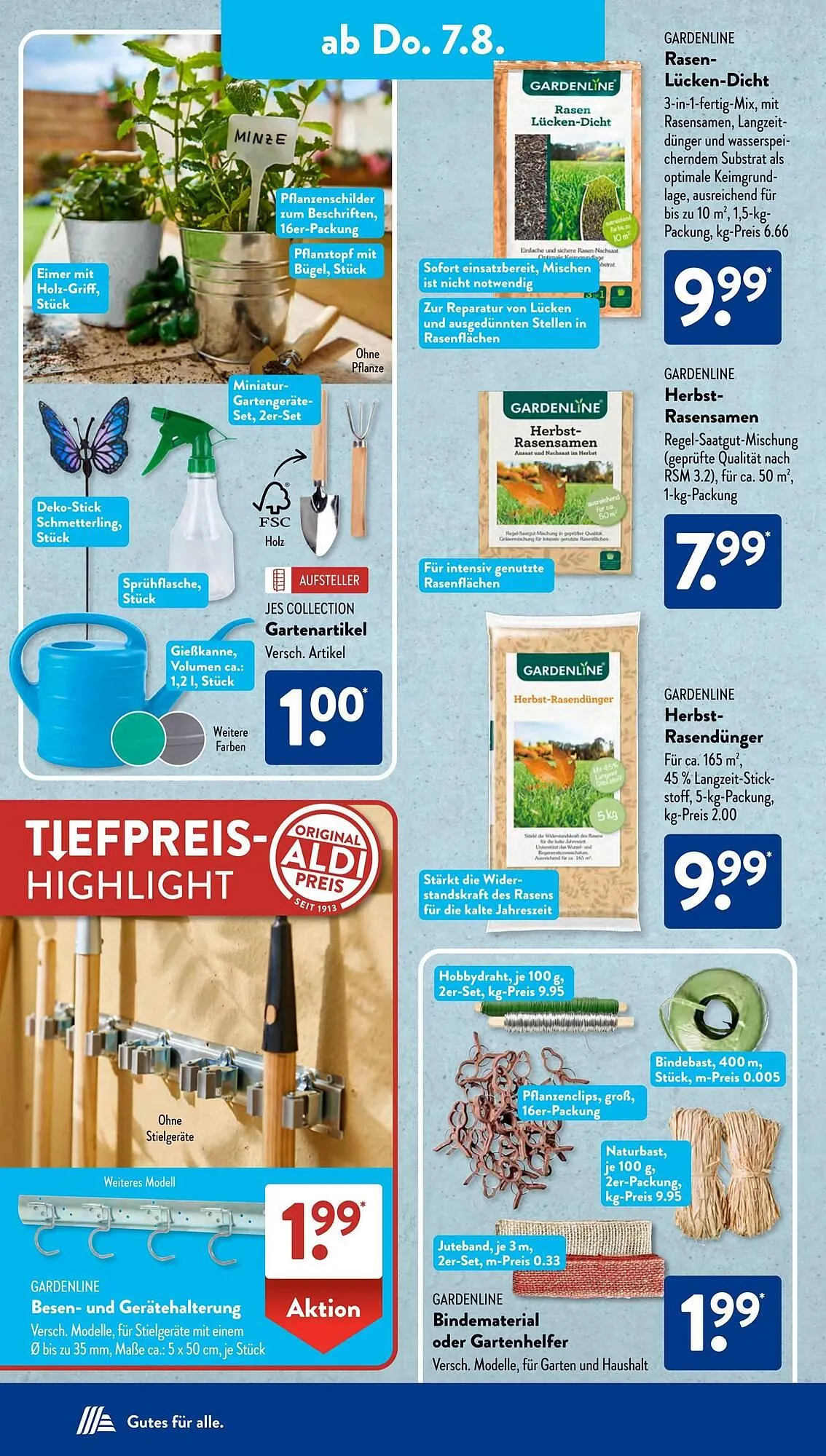 Aldi Süd Prospekt von 4. August bis 10. August 2025 - Prospekt seite 8