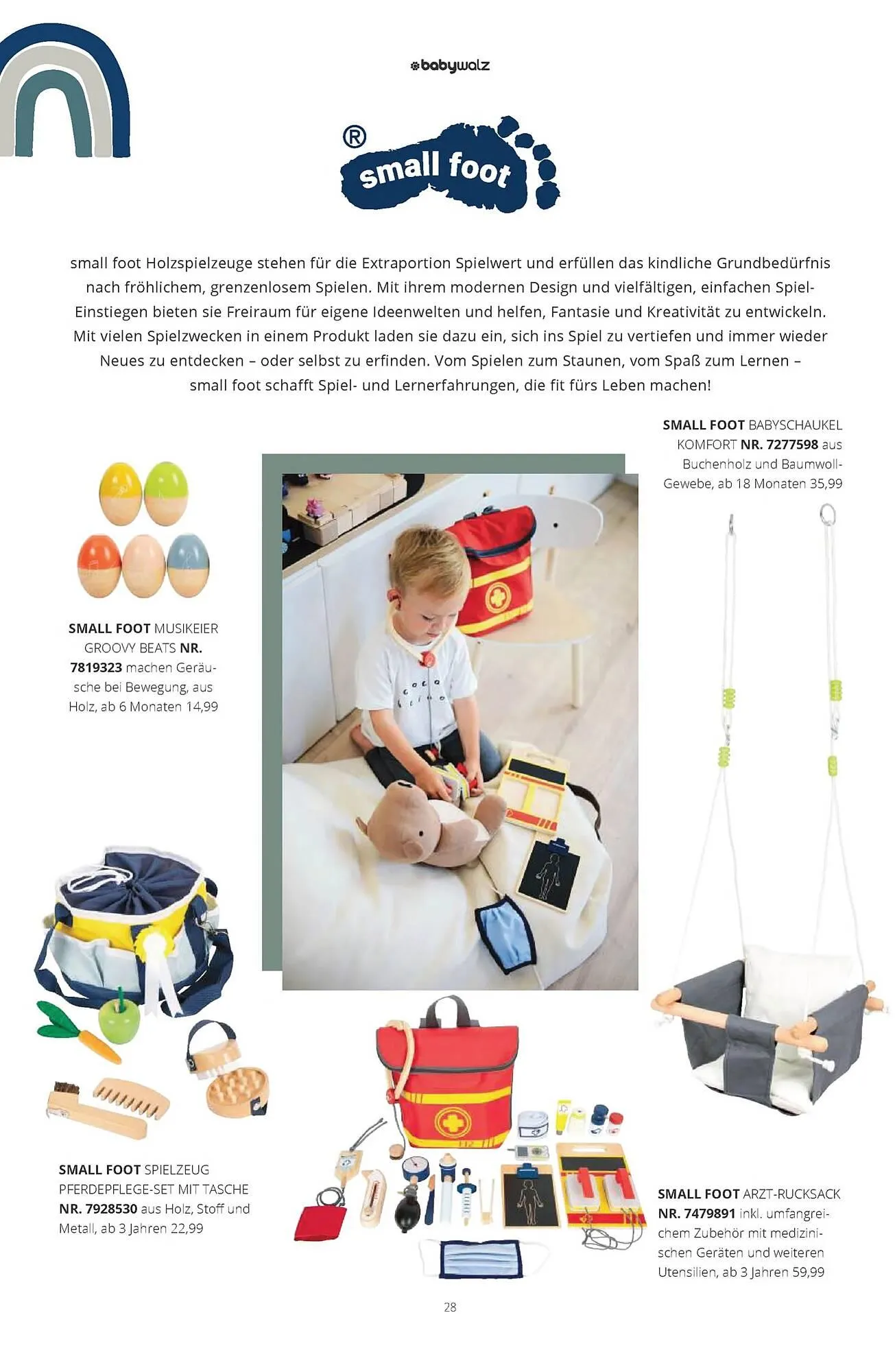 Baby Walz Prospekt von 29. November bis 1. Februar 2025 - Prospekt seite 28