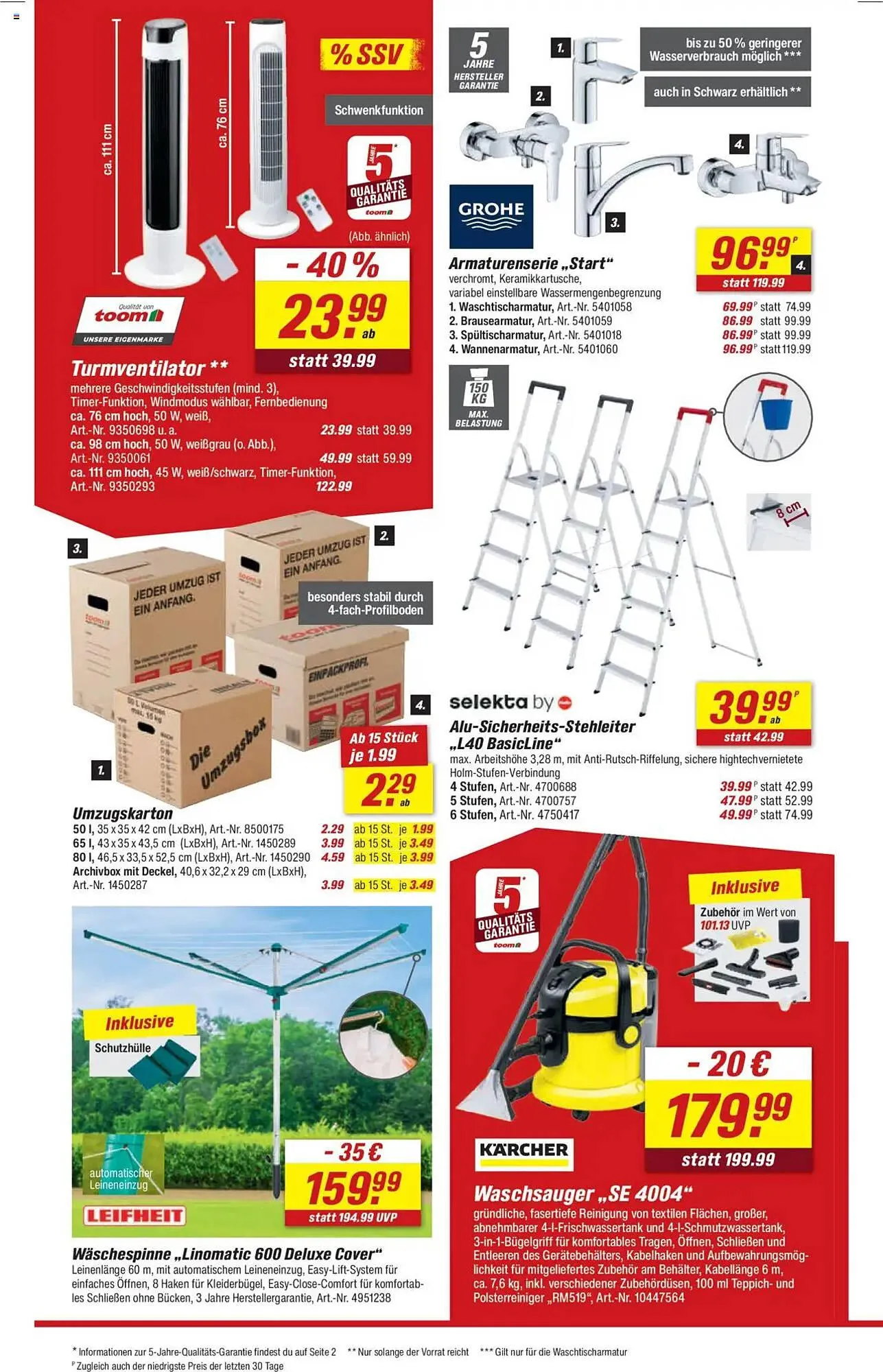toom Baumarkt Prospekt von 19. Juli bis 25. Juli 2025 - Prospekt seite 10