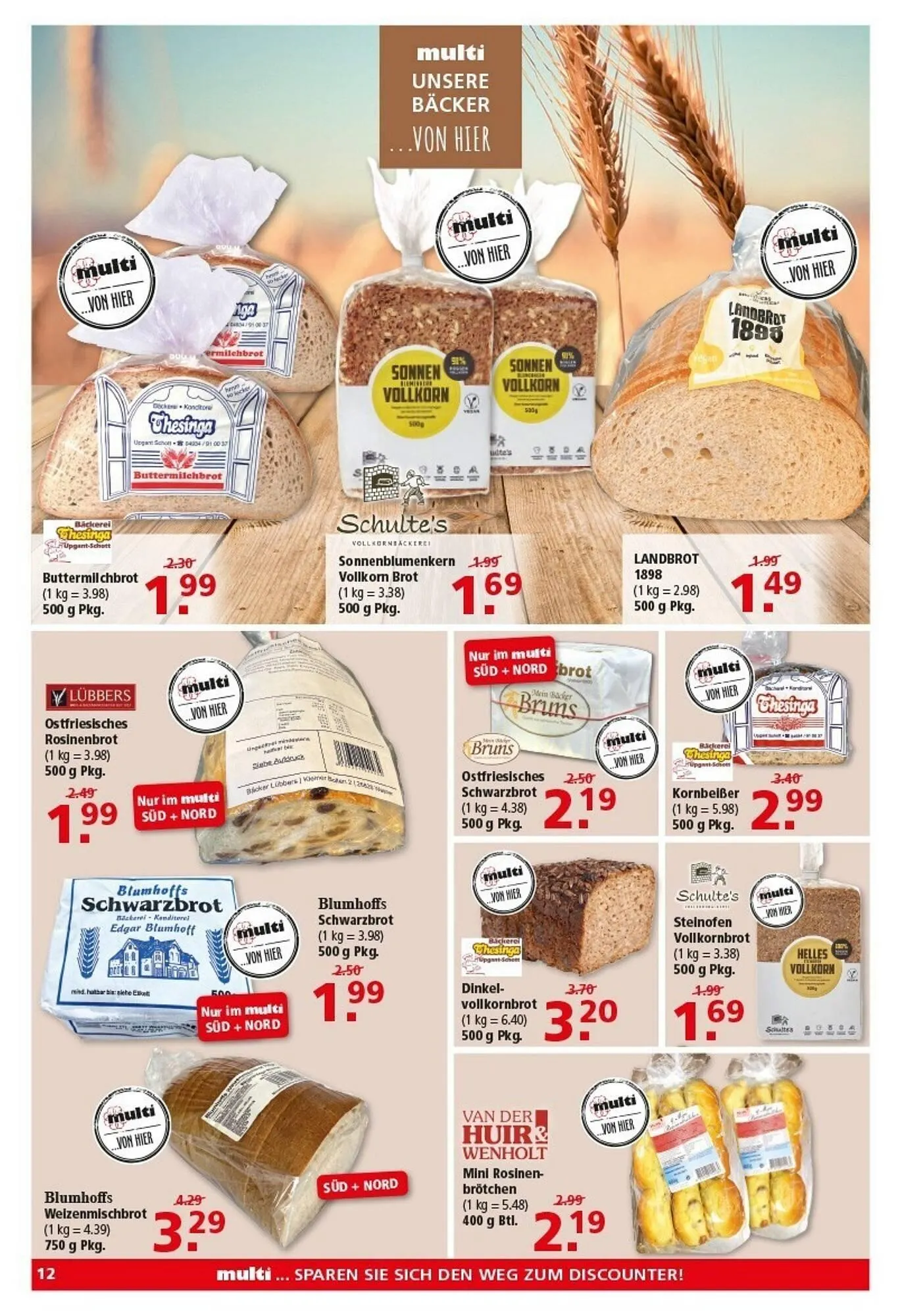 Multi Markt Prospekt von 16. Februar bis 21. Februar 2026 - Prospekt seite 12