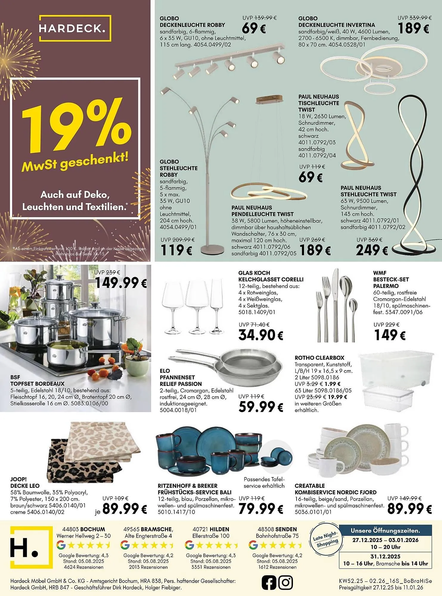 Hardeck Prospekt von 27. Dezember bis 11. Januar 2026 - Prospekt seite 16
