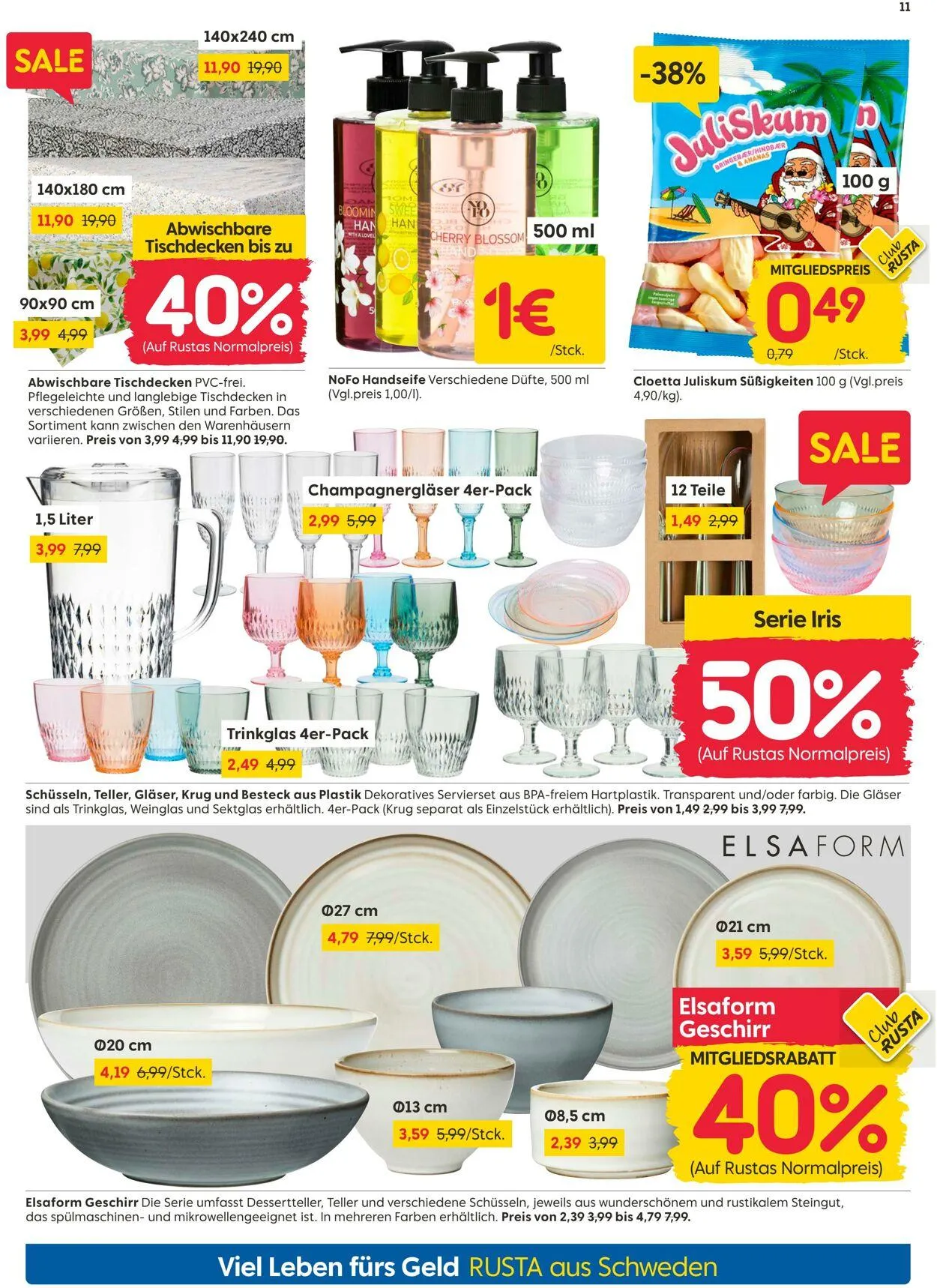 Rusta von 7. Juli bis 21. Juli 2025 - Prospekt seite 11