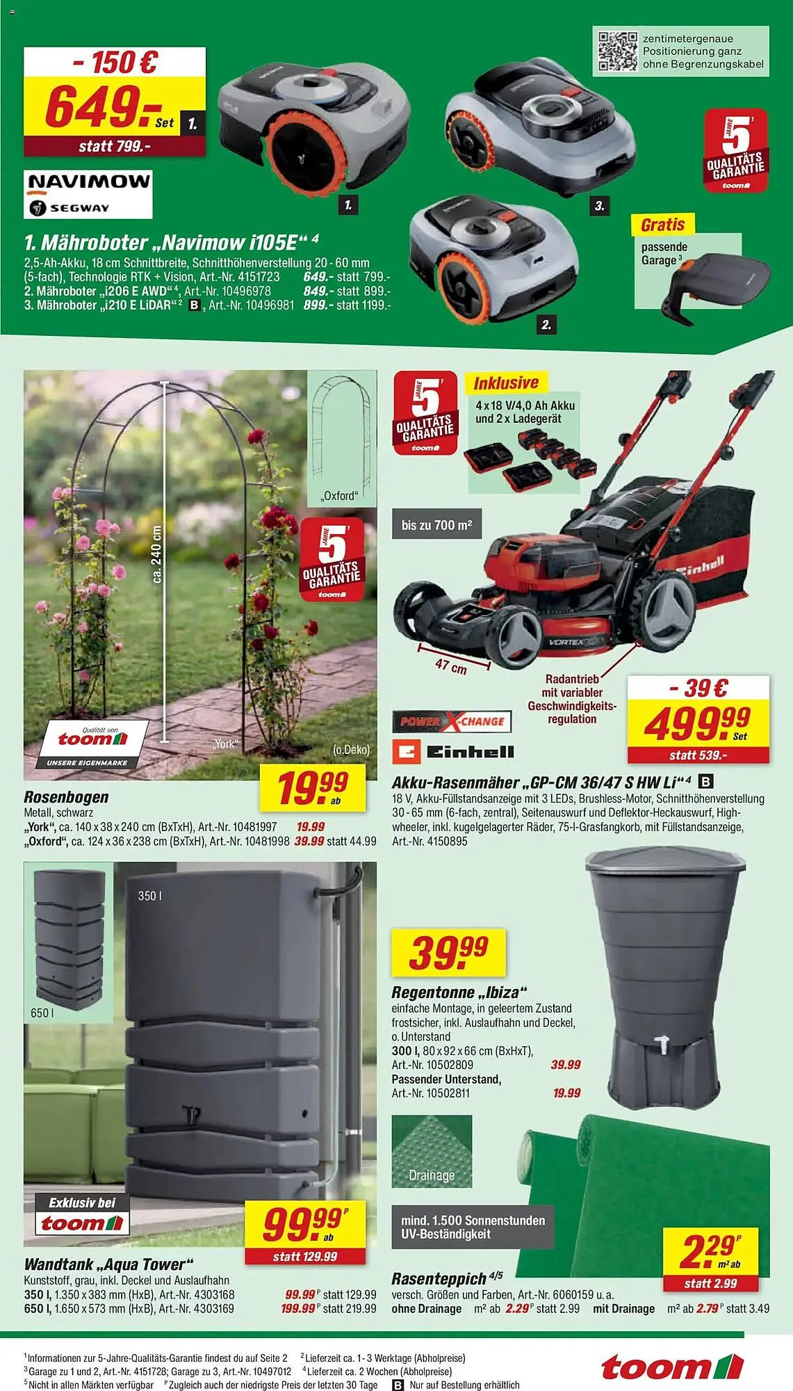 Toom Baumarkt Prospekt von 2. Mai bis 8. Mai 2026 - Prospekt seite 13