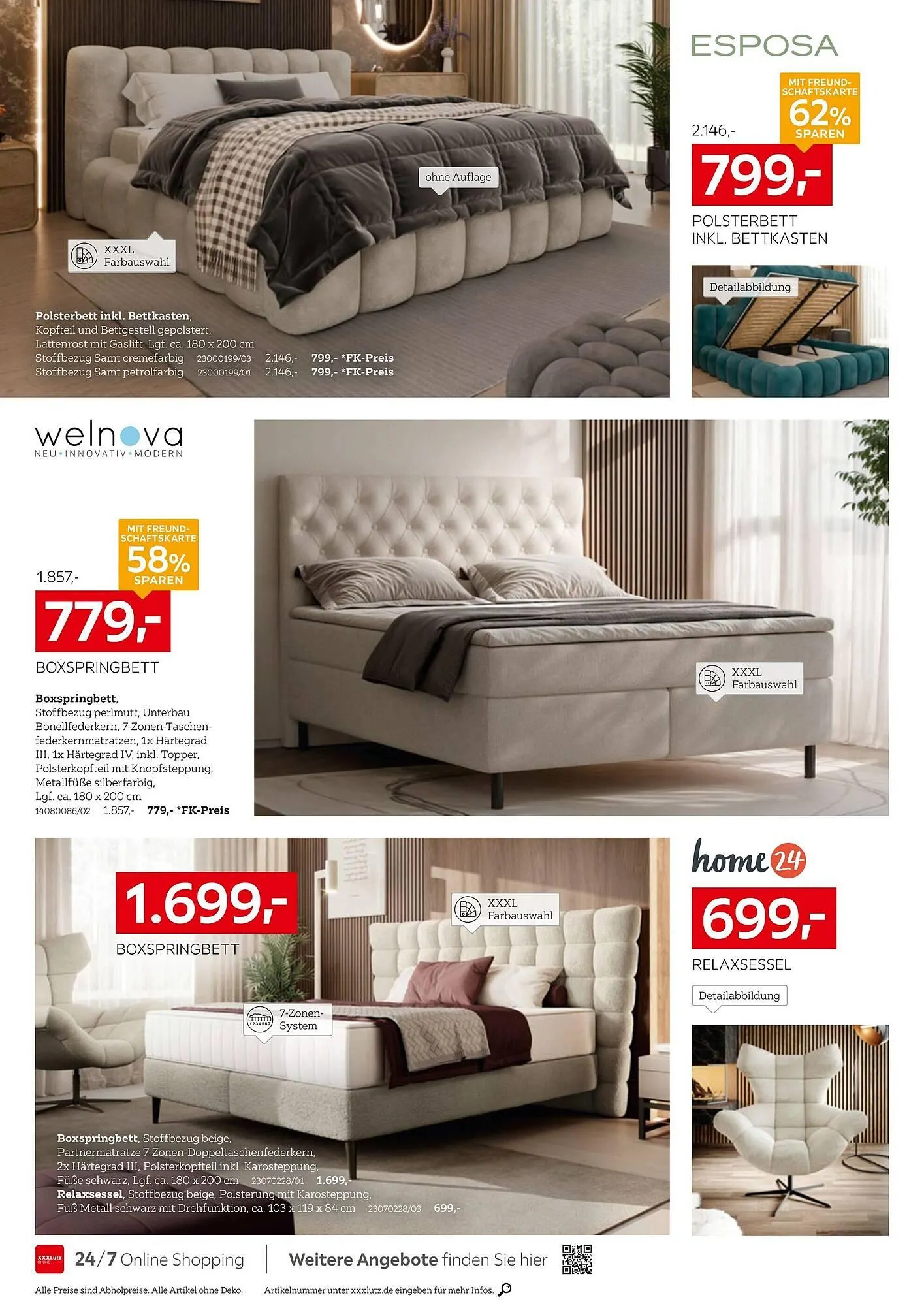 XXXLutz Prospekt von 28. Juli bis 10. August 2025 - Prospekt seite 6